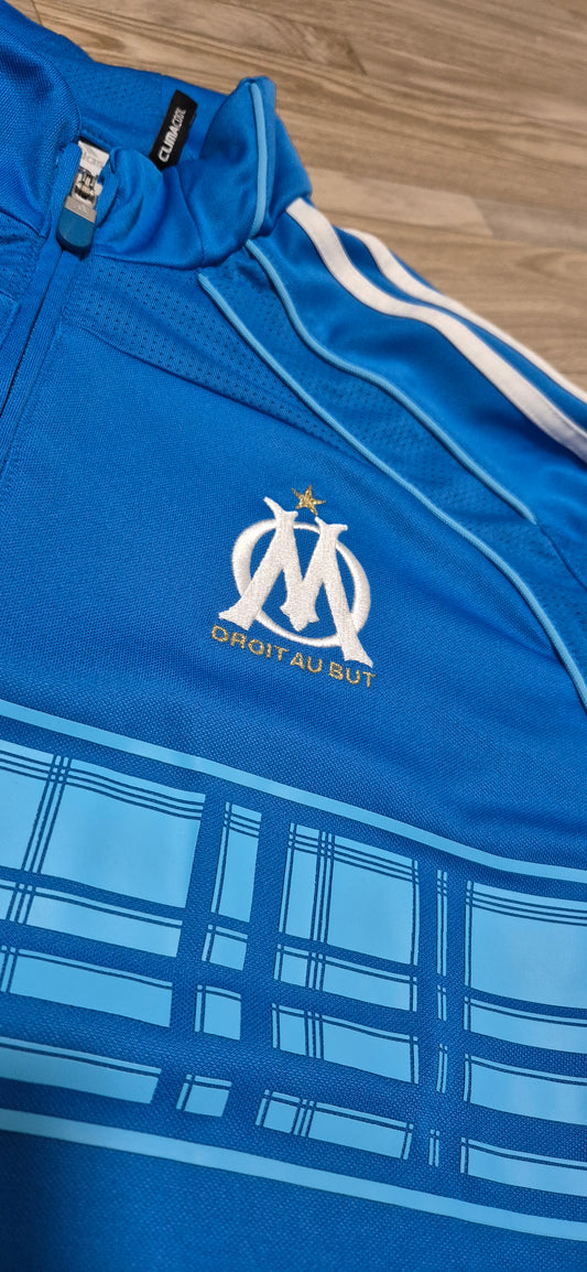 Adidas Marseille vintage Pullover 2010 Blau