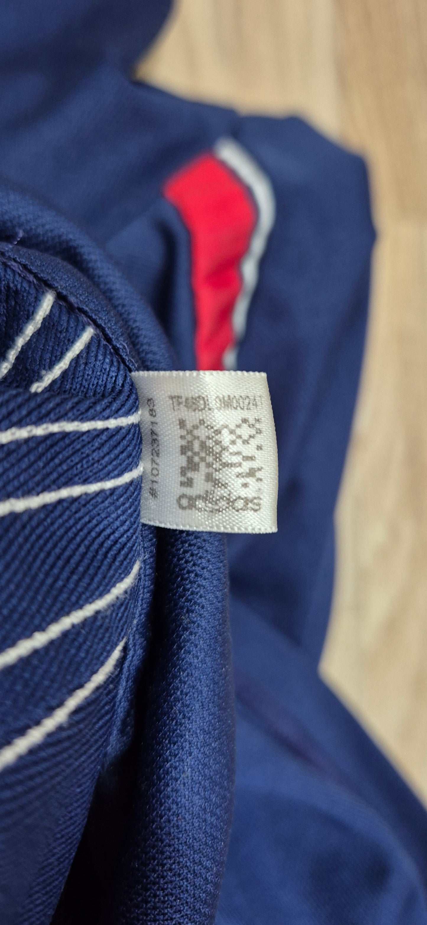 Adidas X Lyon Poloshirt Vintage Blau