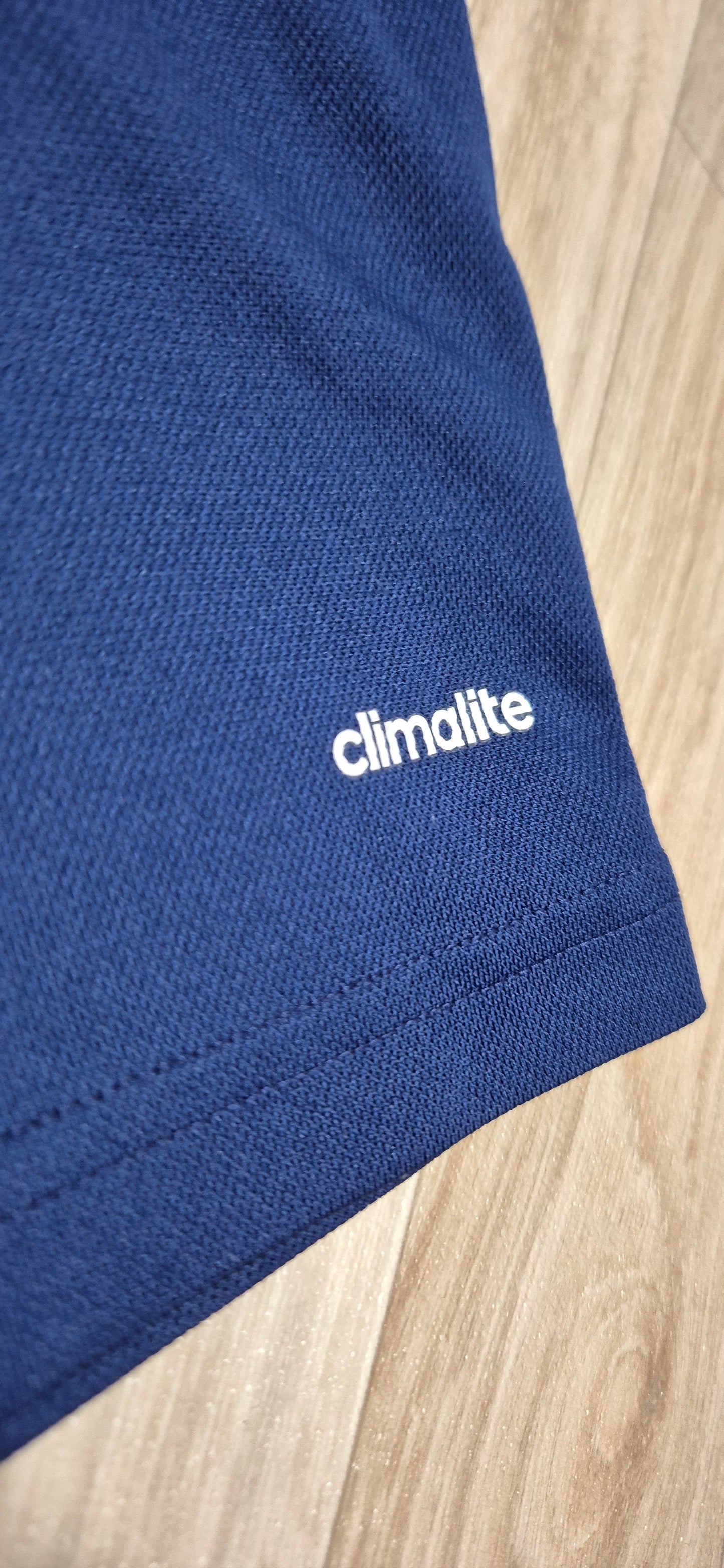 Adidas X Lyon Poloshirt Vintage Blau