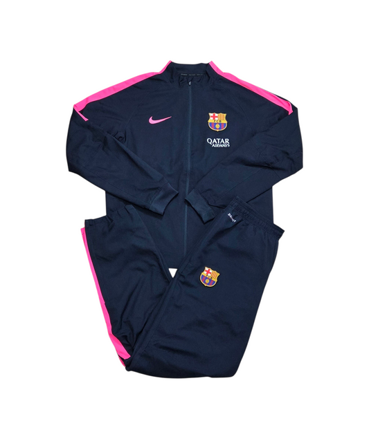 Nike Barcelona Vintage Traningsanzug Tracksuit 2014/15