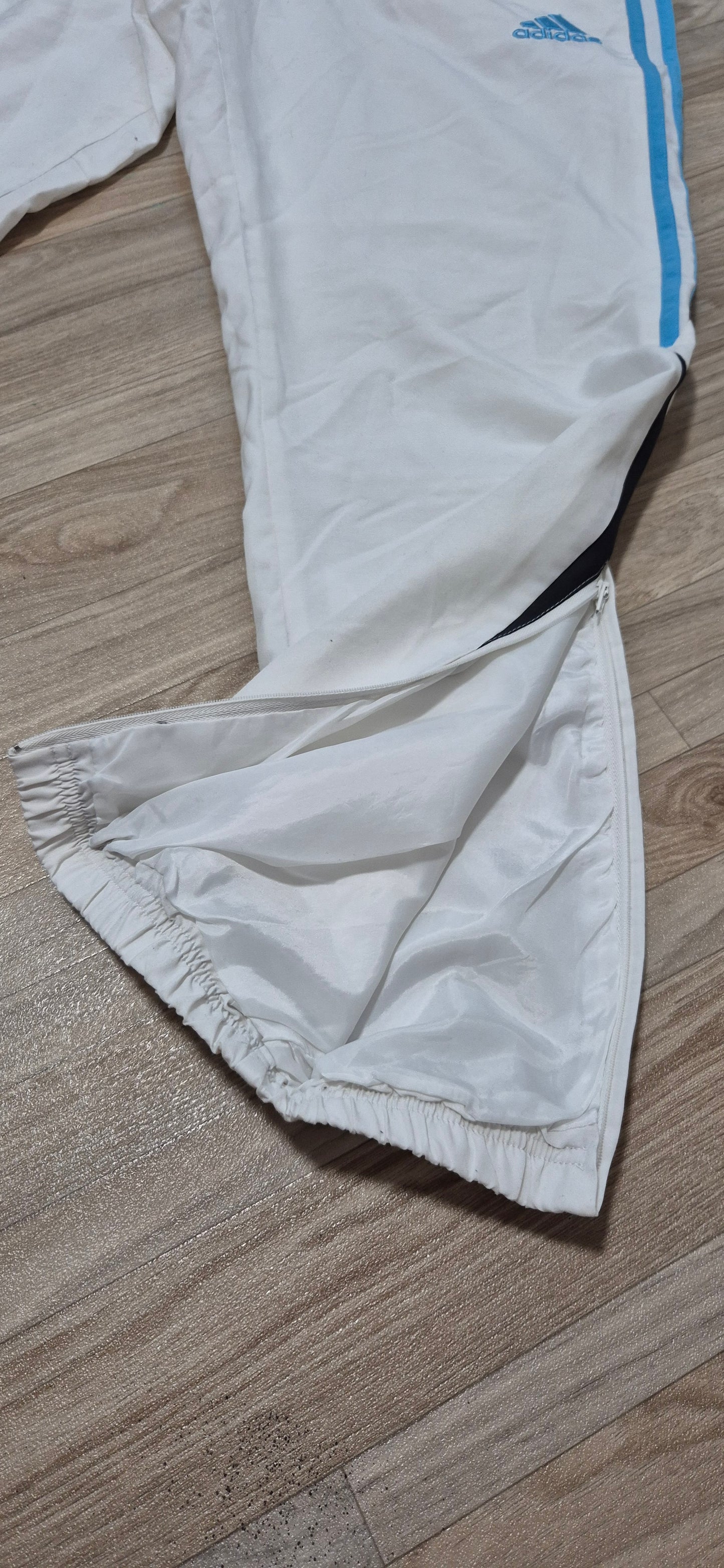 Adidas Marseille Vintage Trainingsanzug Tracksuit 2009 Weiss/Blau