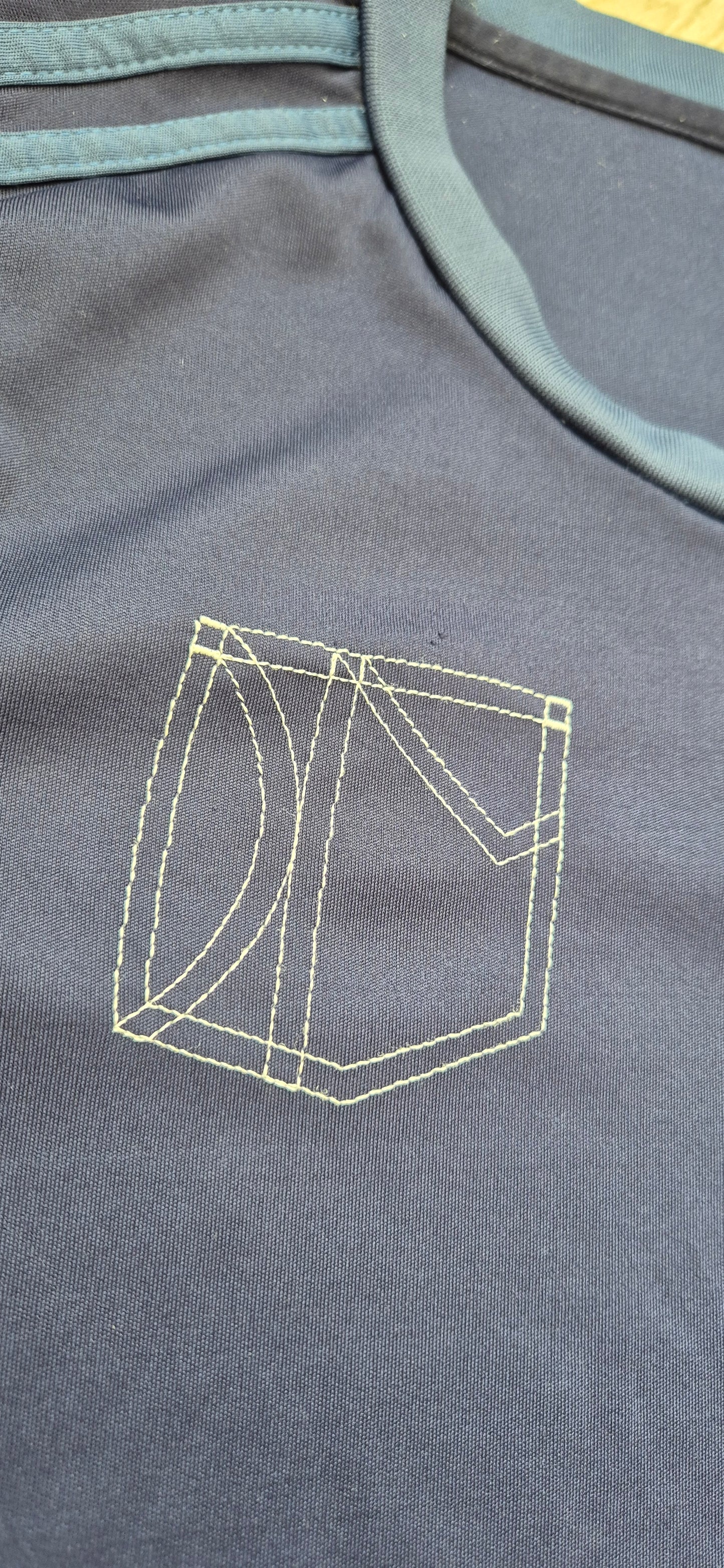 Adidas X Marseille Tshirt Blau Jeans Style