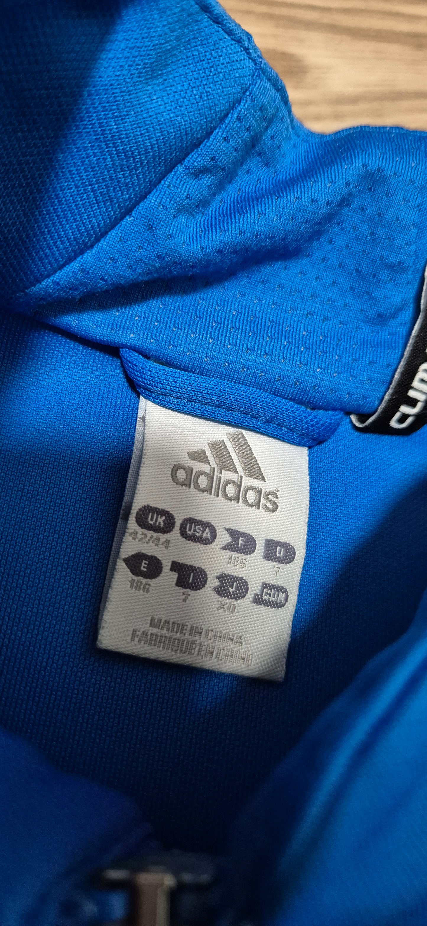 Adidas Marseille vintage Pullover 2010 Blau
