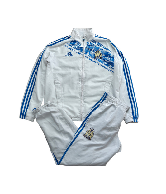Adidas Olympique Marseille Vintage Tracksuit Trainingsanzug 2011