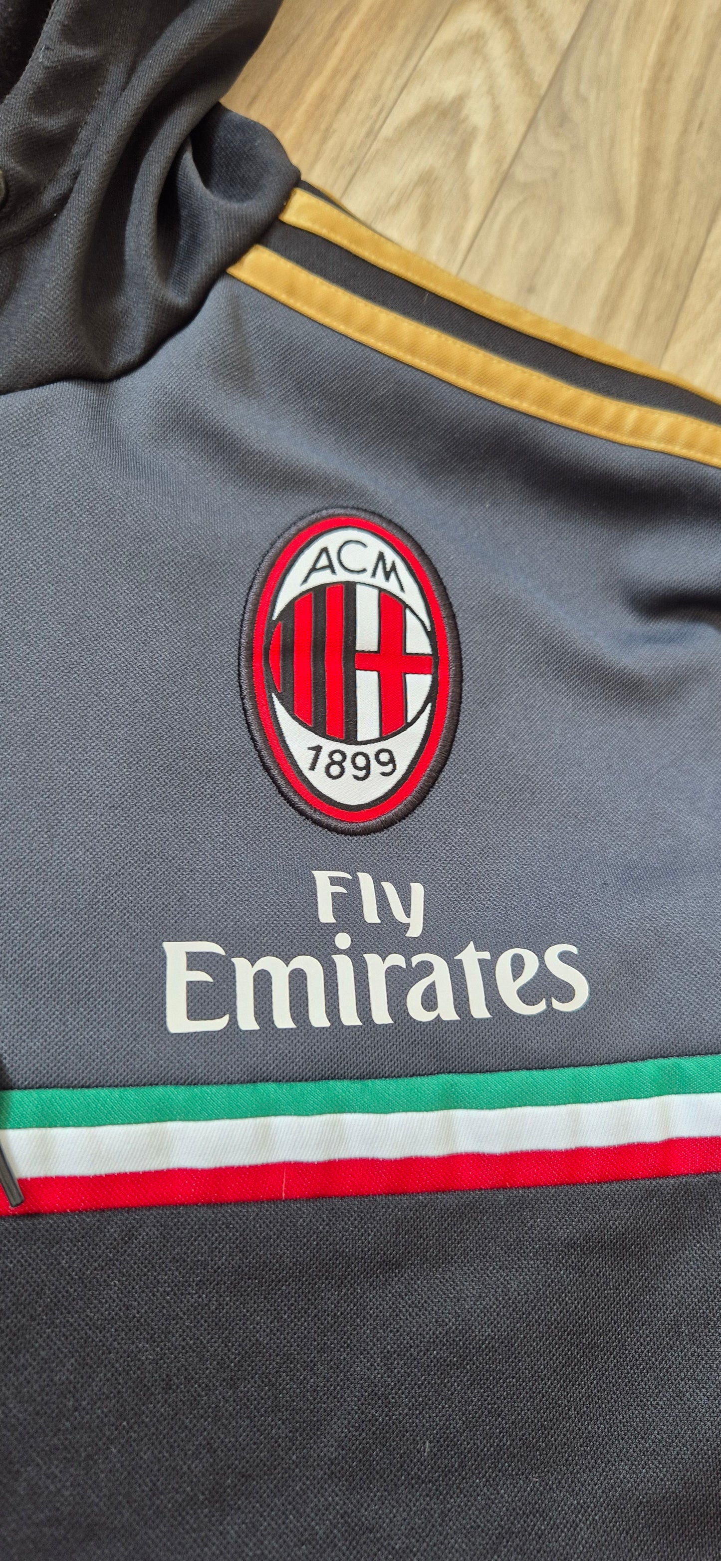 Adidas X Ac Milan Hoddie italia Edition
