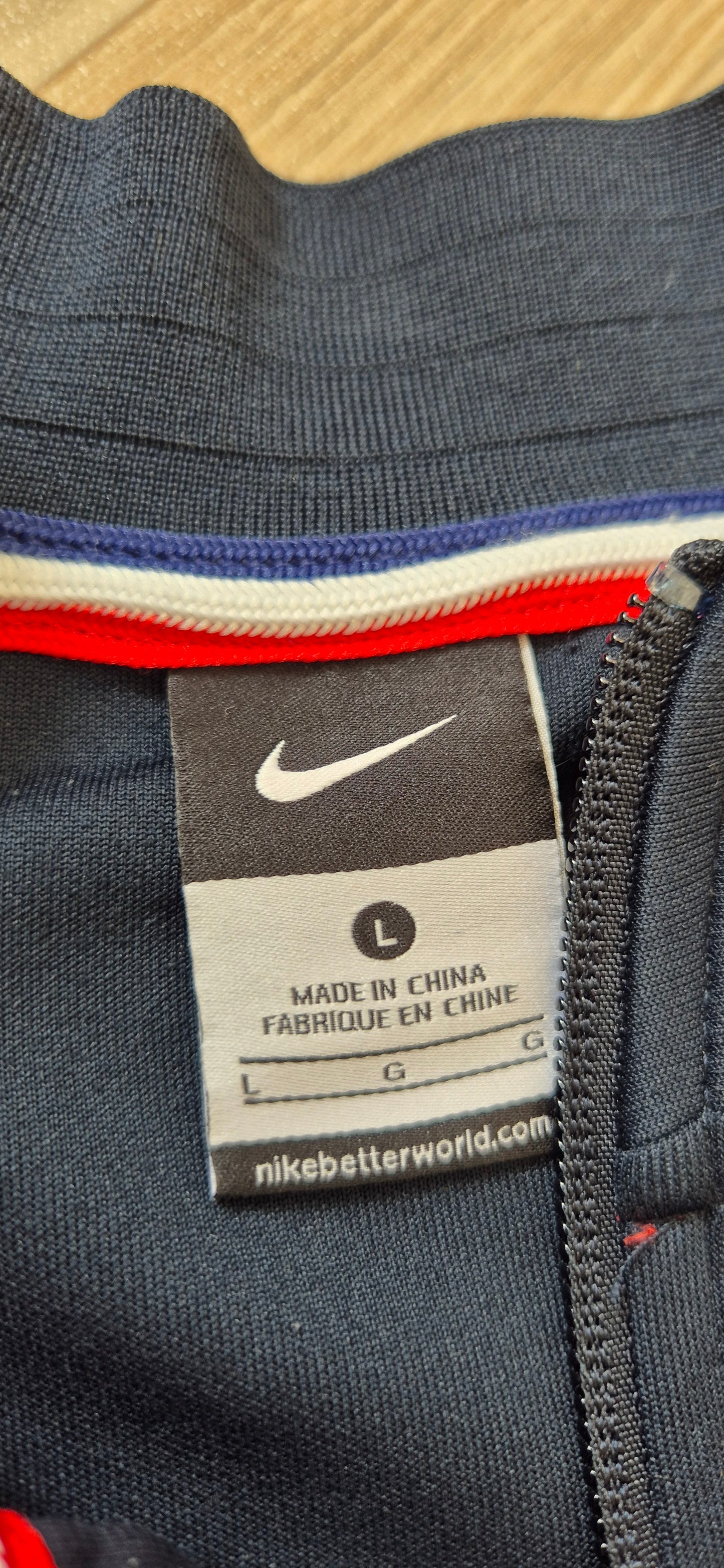 Nike X Frankreich Trainingsjacke