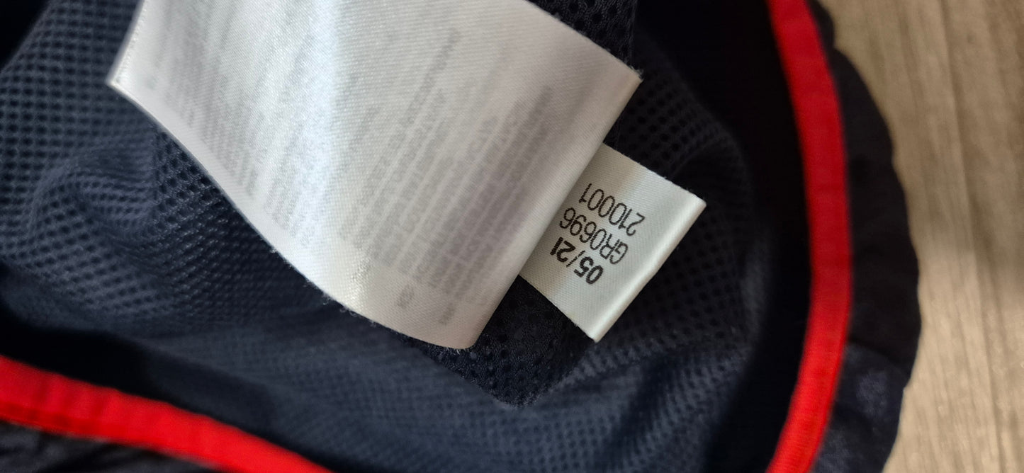 Adidas FC Bayern München Vintage Style Trainingsanzug Tracksuit 2021 Blau/Rot