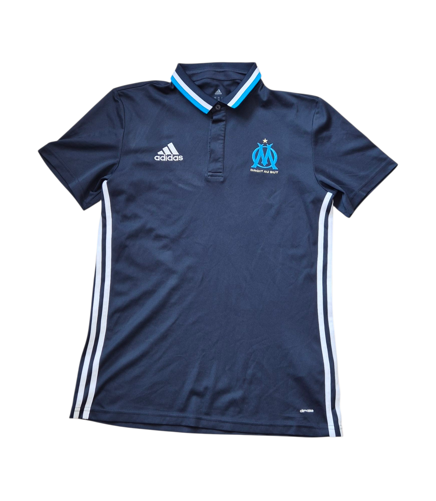 Adidas X Marseille Poloshirt Blau