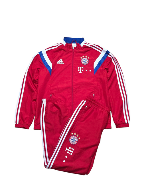 Adidas FC Bayern München Vintage Trainingsanzug Tracksuit 2014
