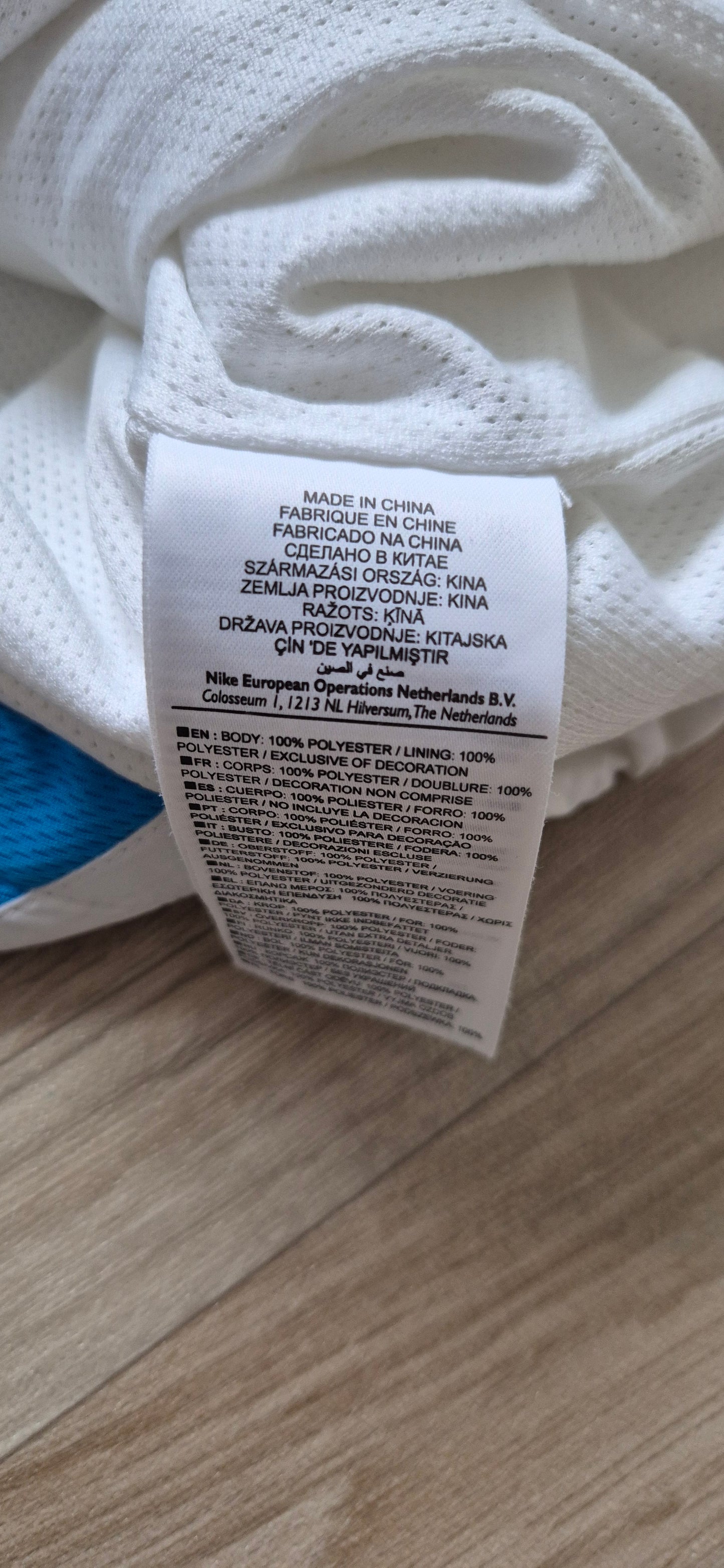 Nike Inter Mailand Vintage Trainingsanzug y2k 2000er Weiss/Blau