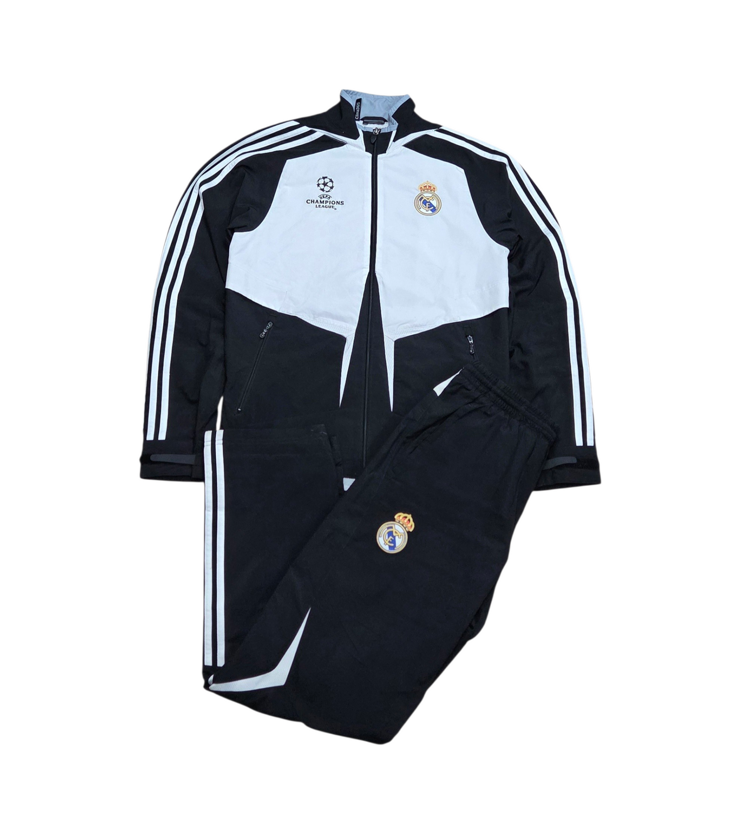 Adidas Realmadrid Champions League Vintage Trainingsanzug Tracksuit 2008