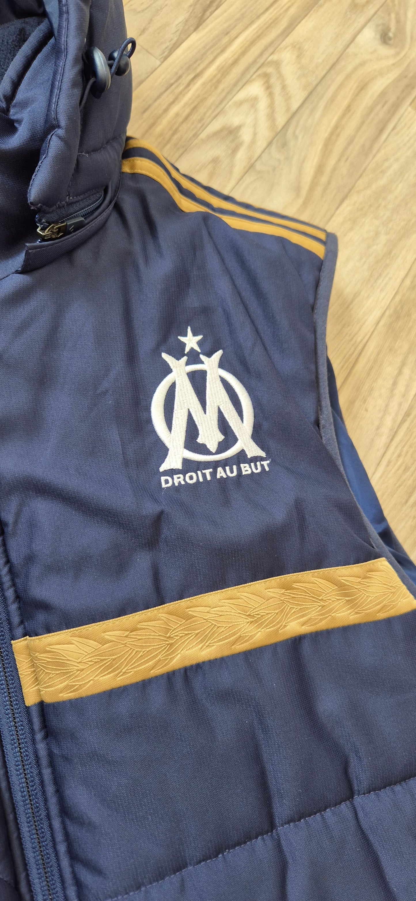 Adidas X Marseille Weste Blau/Gold