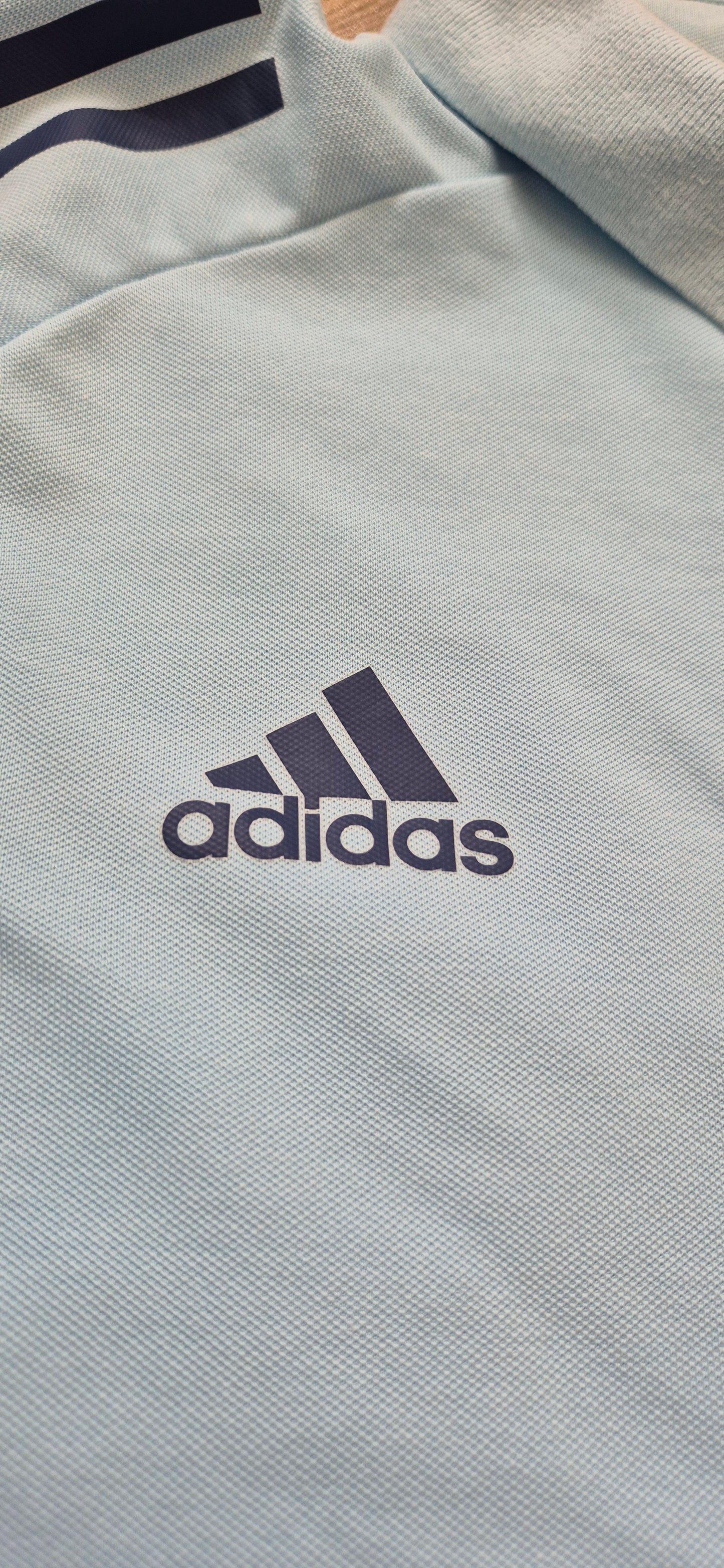 Adidas X Ajax Amsterdam Poloshirt Babyblau 2020
