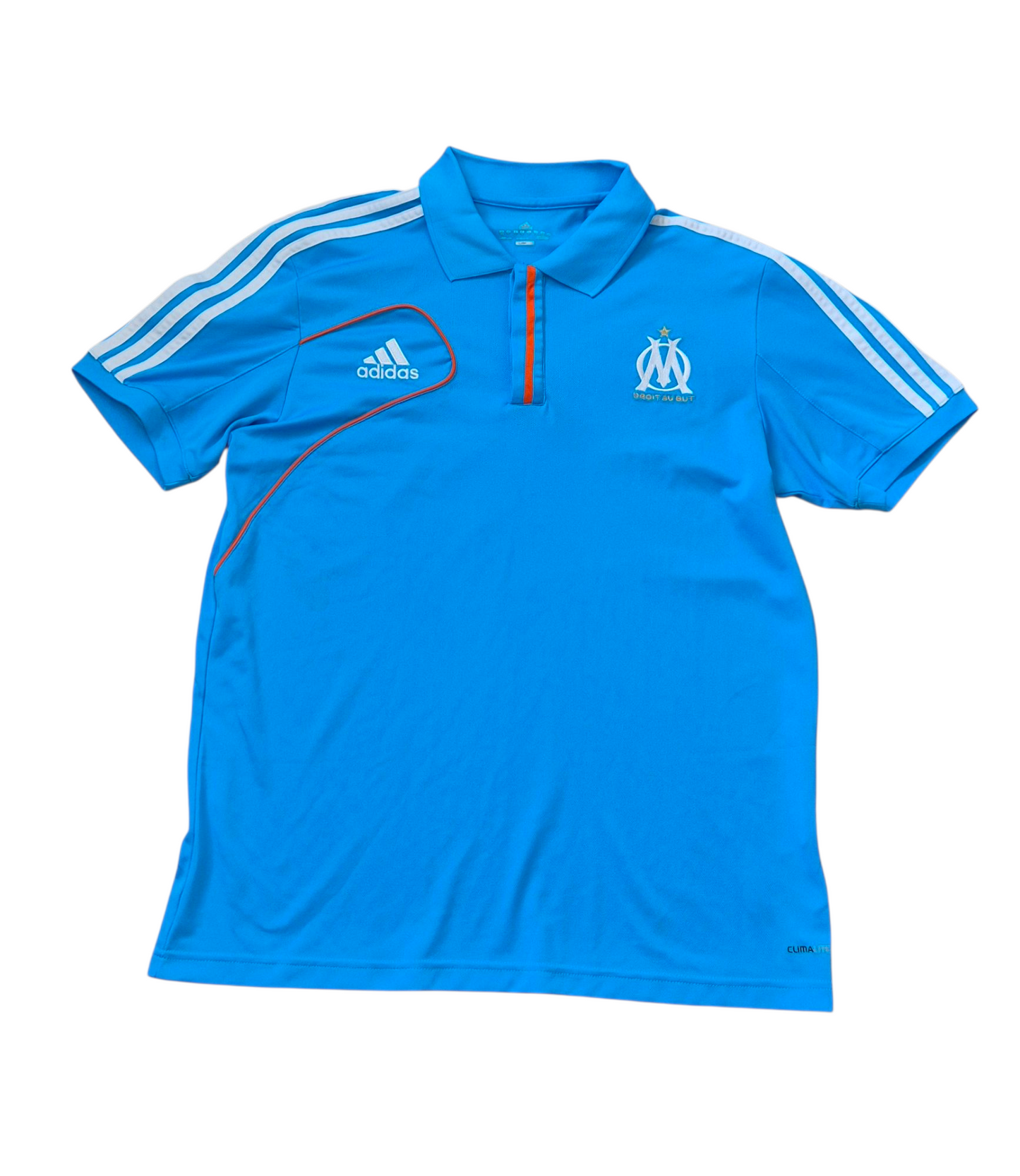 Adidas X Marseille Poloshirt Babyblau L