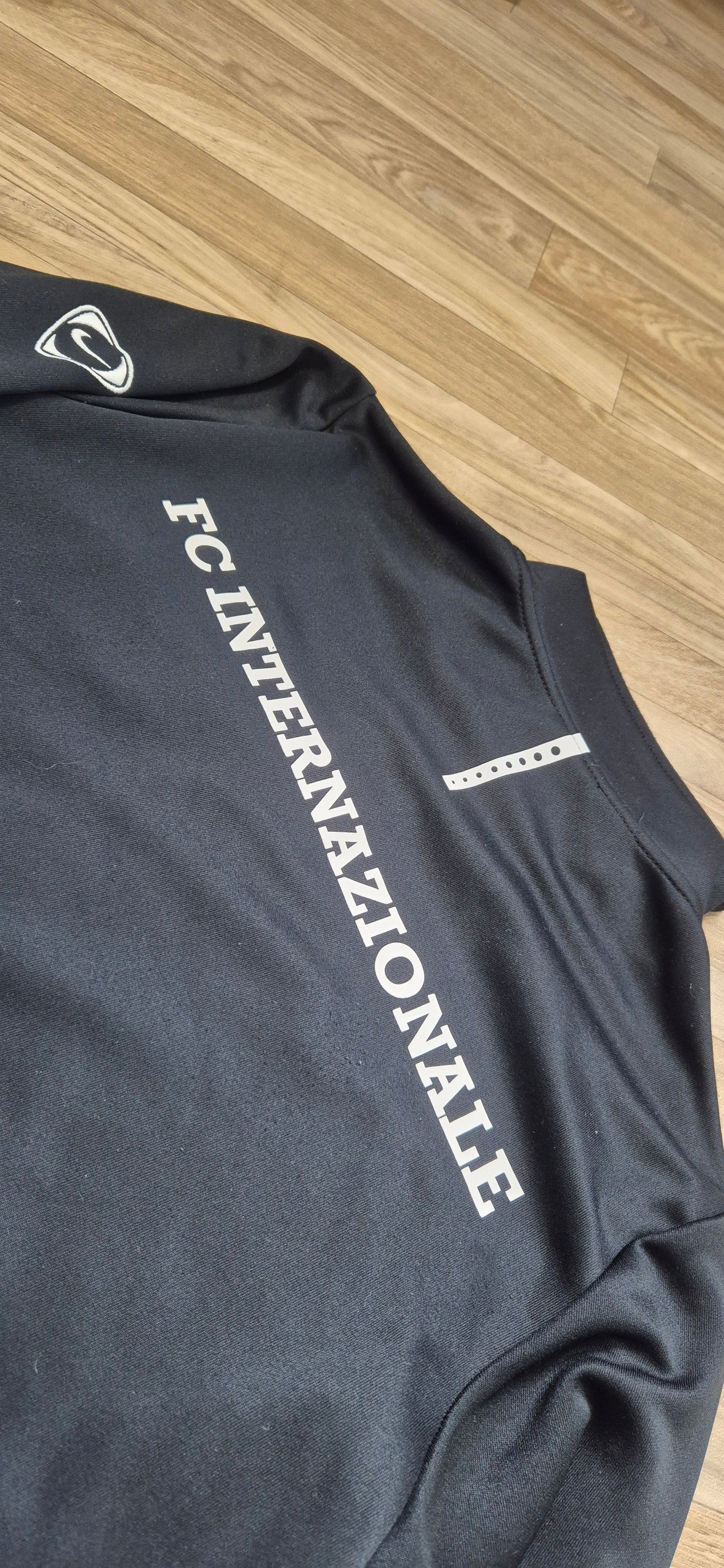 Nike Inter Mailand Vintage Trainingsjacke y2k 2000er Schwarz/Blau