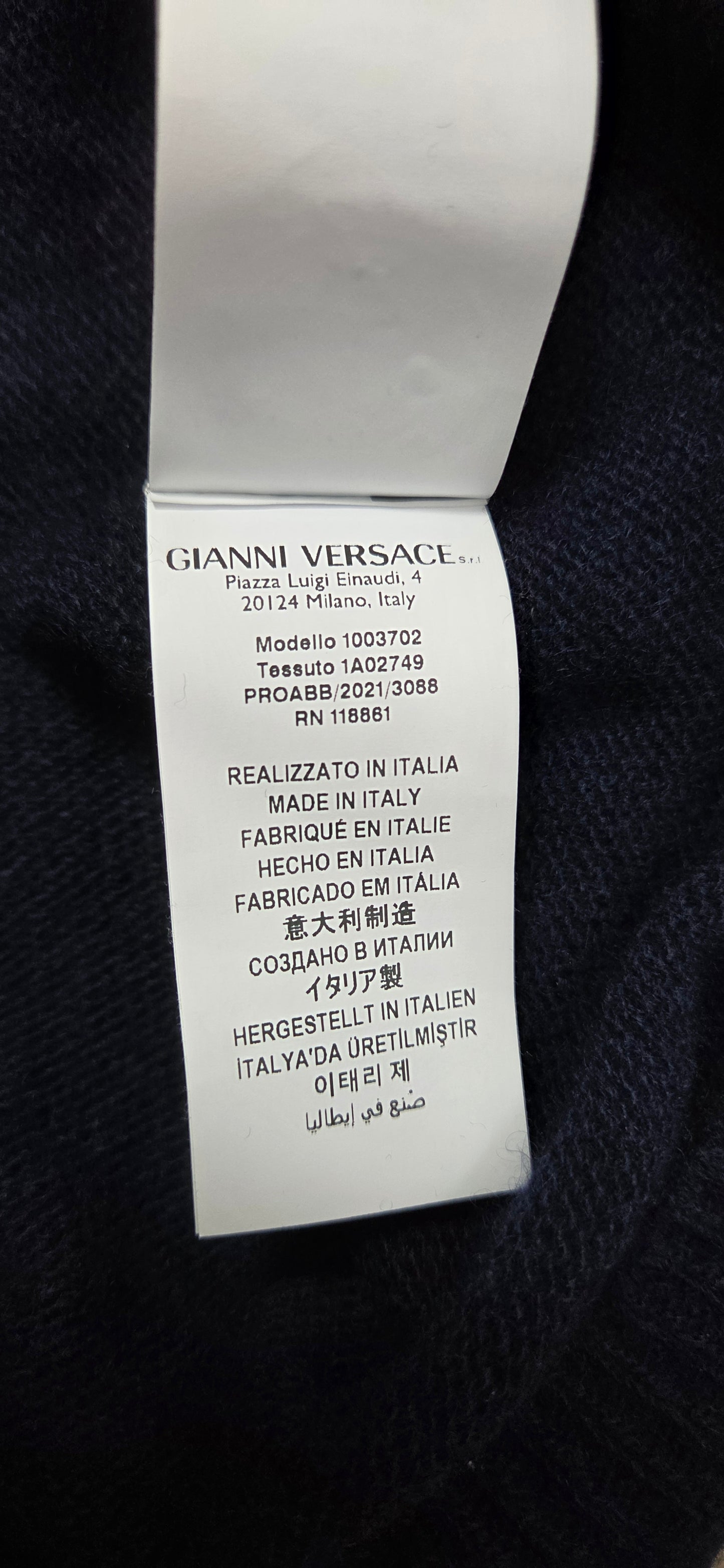 Versace Medusa Wollpullover