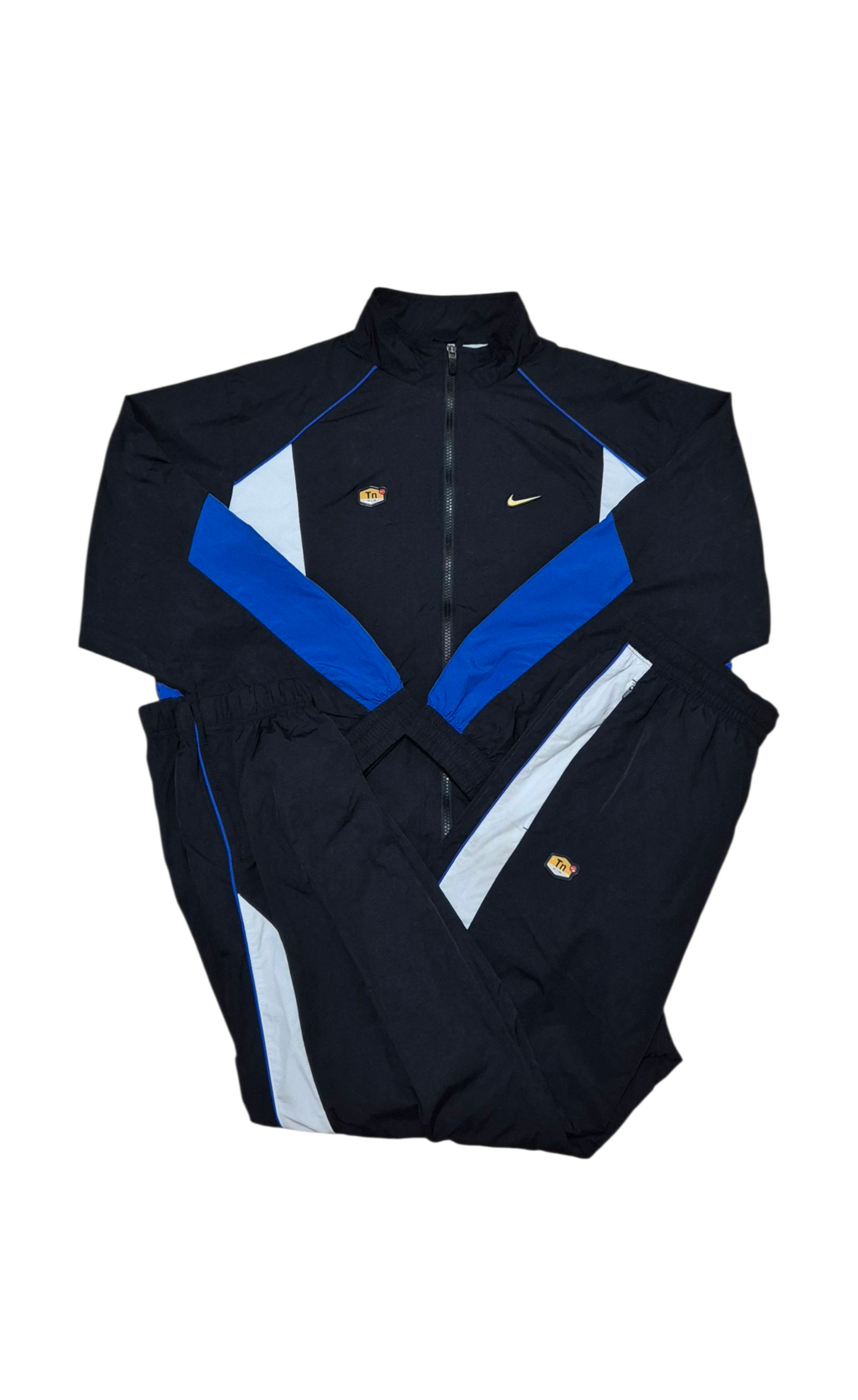 Nike TN Trainingsanzug Schwarz/Blau/Weiss