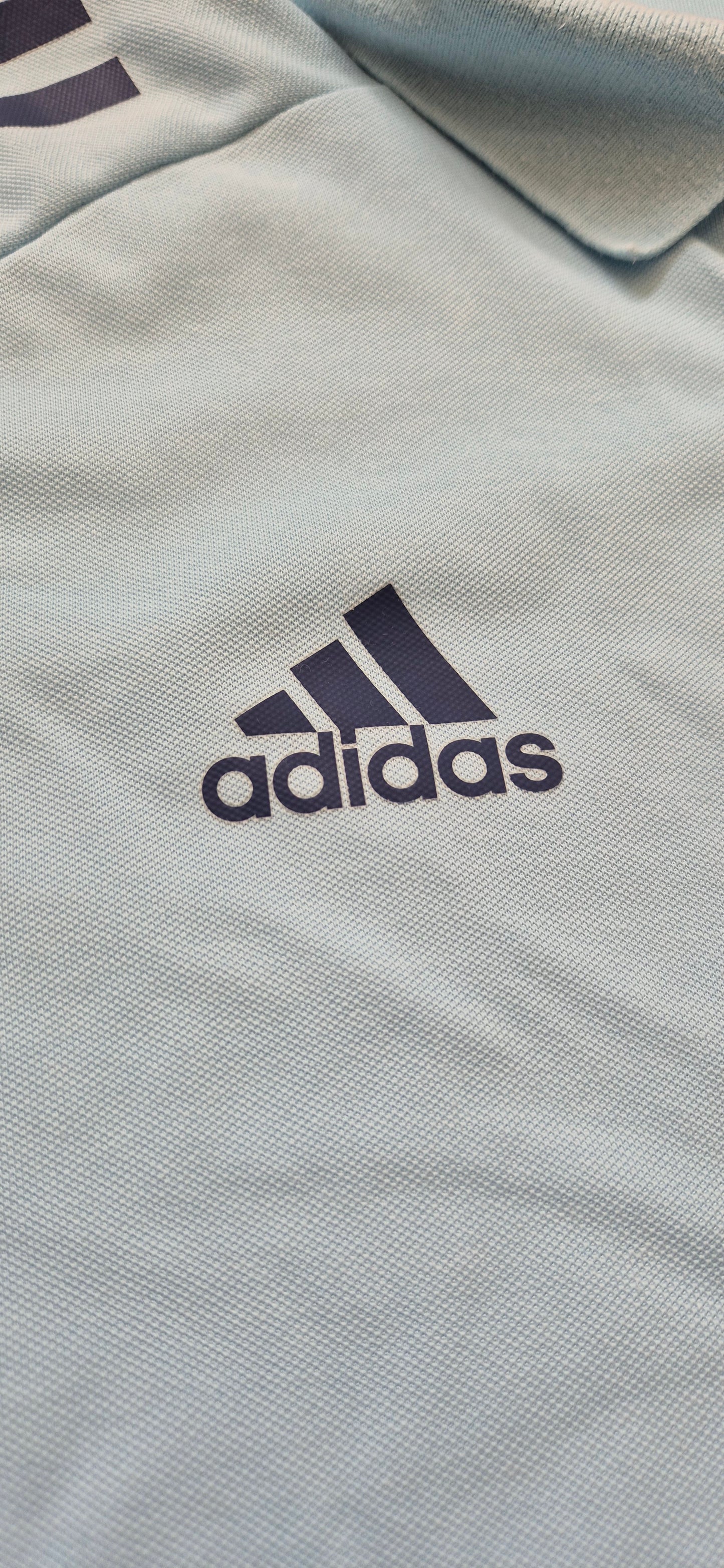 Adidas X Ajax Amsterdam Poloshirt Babyblau 2020