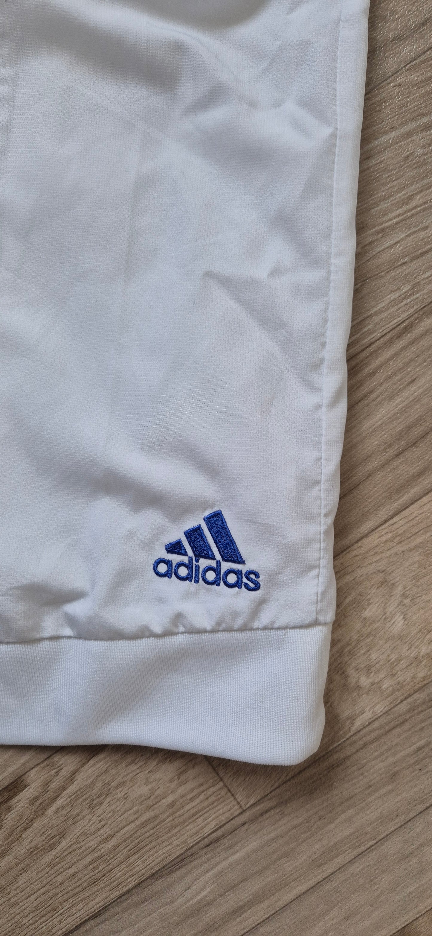 Adidas Real Madrid Vintage Trainingsanzug y2k 2000er Weiss/Blau/Schwarz