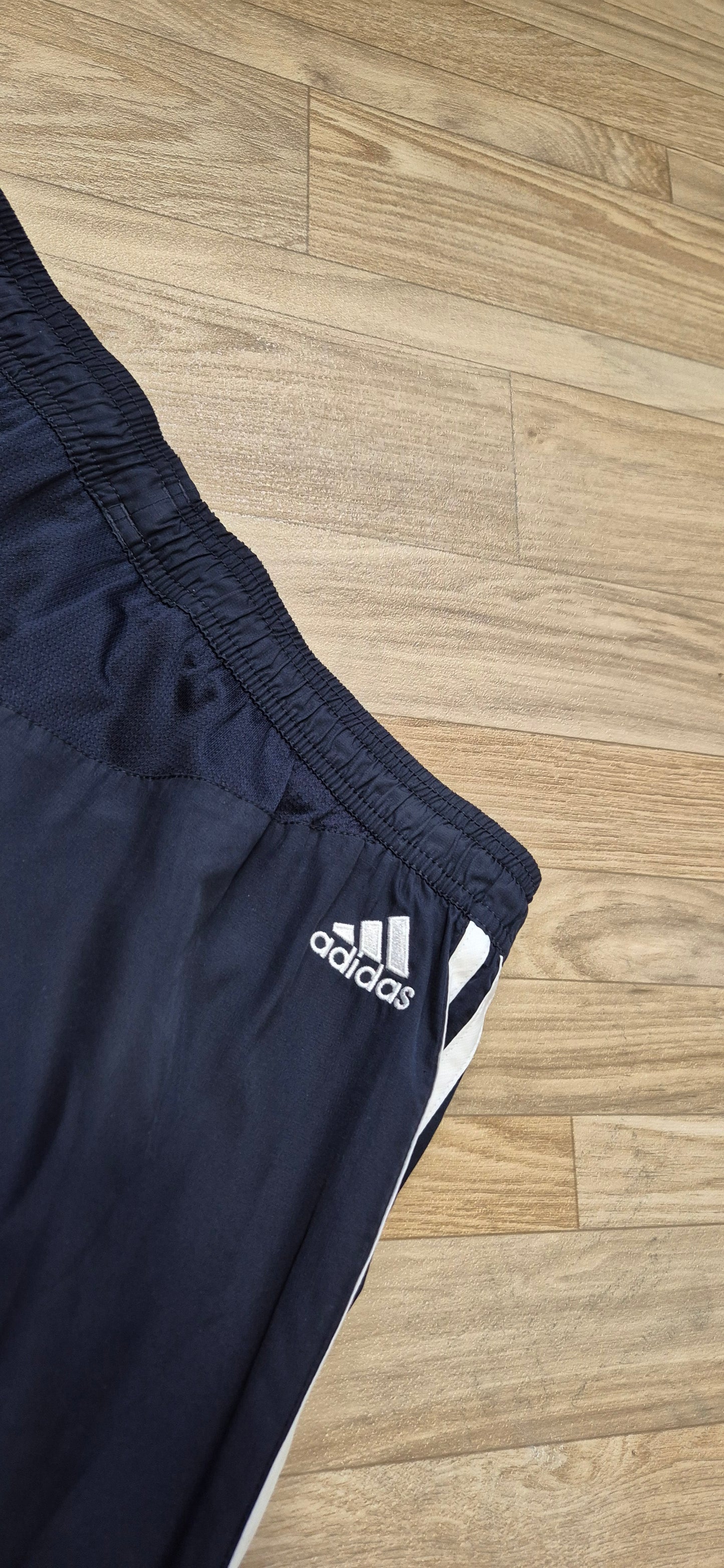 Adidas Real Madrid Vintage Trainingsanzug y2k 2000er Weiss/Blau/Schwarz