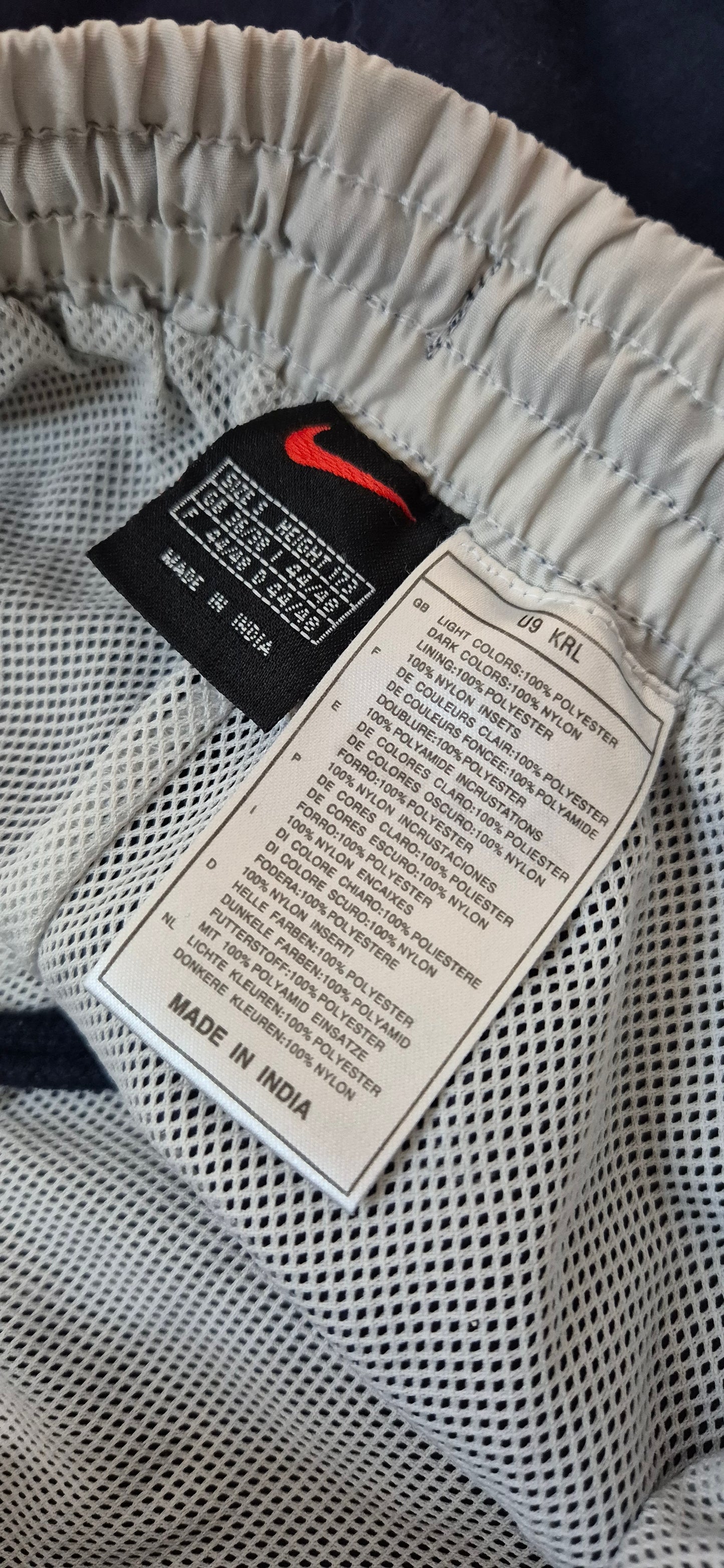 Nike Vintage Trainingsanzug Tracksuit 2000er Y2k Blau/Weiss