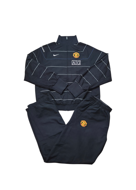Nike Manchesterunited Vintage Tracksuit Trainingsanzug 2008/09