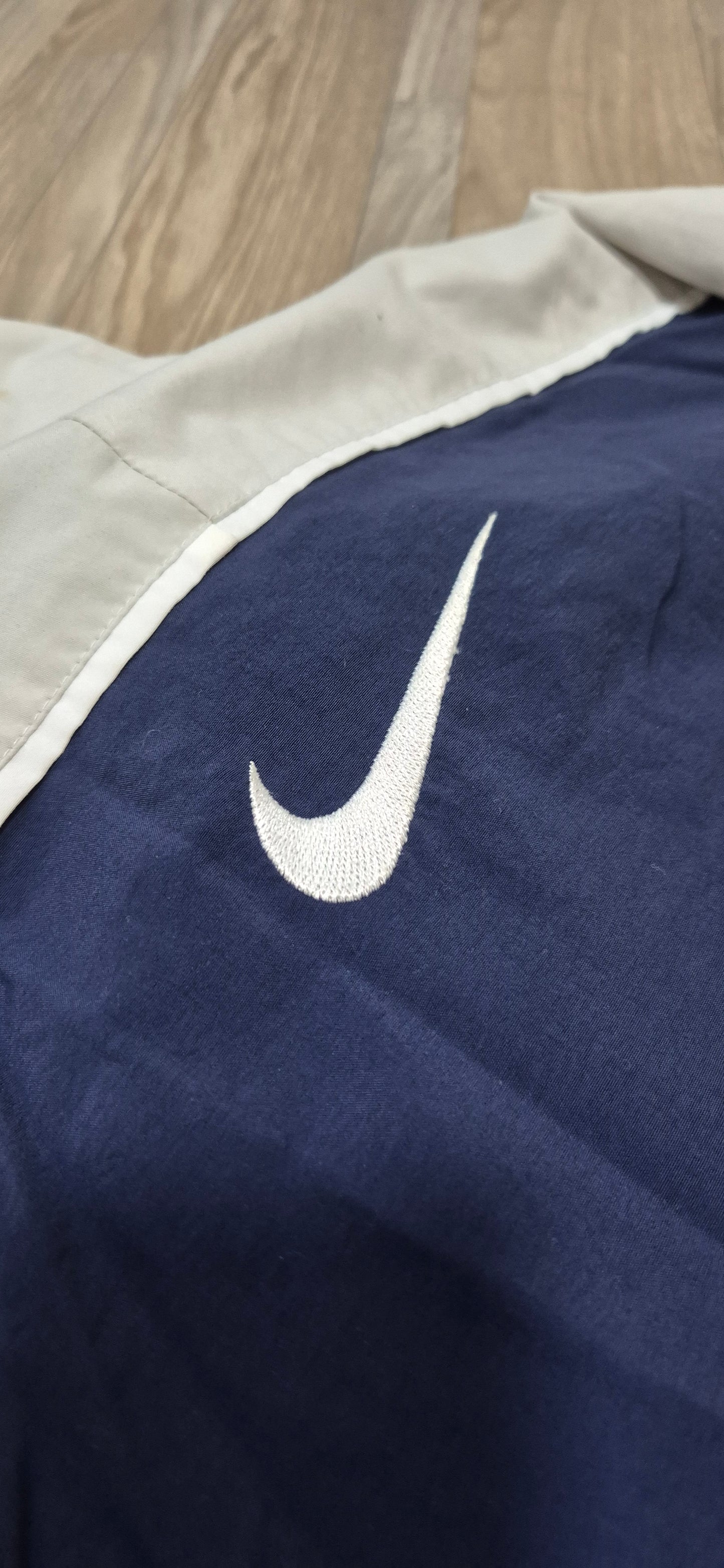 Nike Vintage Trainingsanzug Tracksuit 2000er Y2k Blau/Weiss