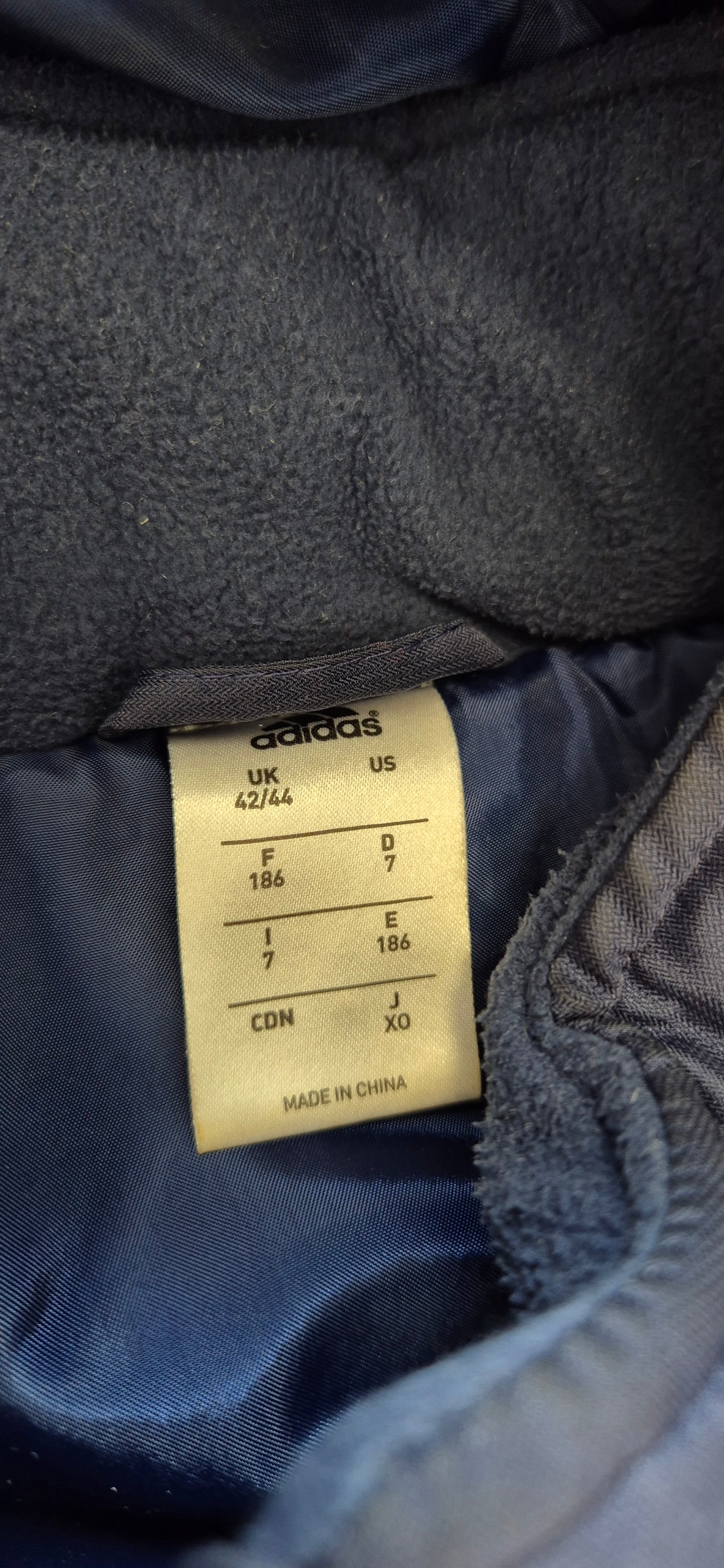 Adidas X Marseille Weste Blau/Gold