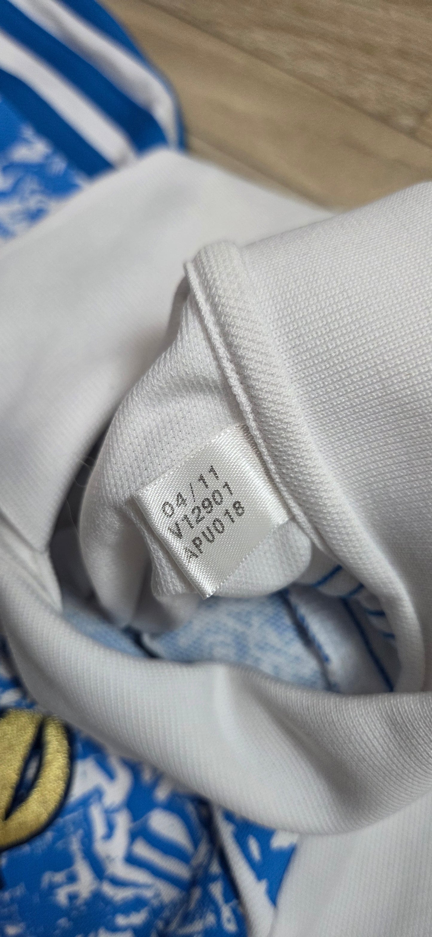 Adidas Marseille Vintage Poloshirt "Grafitti" 2011