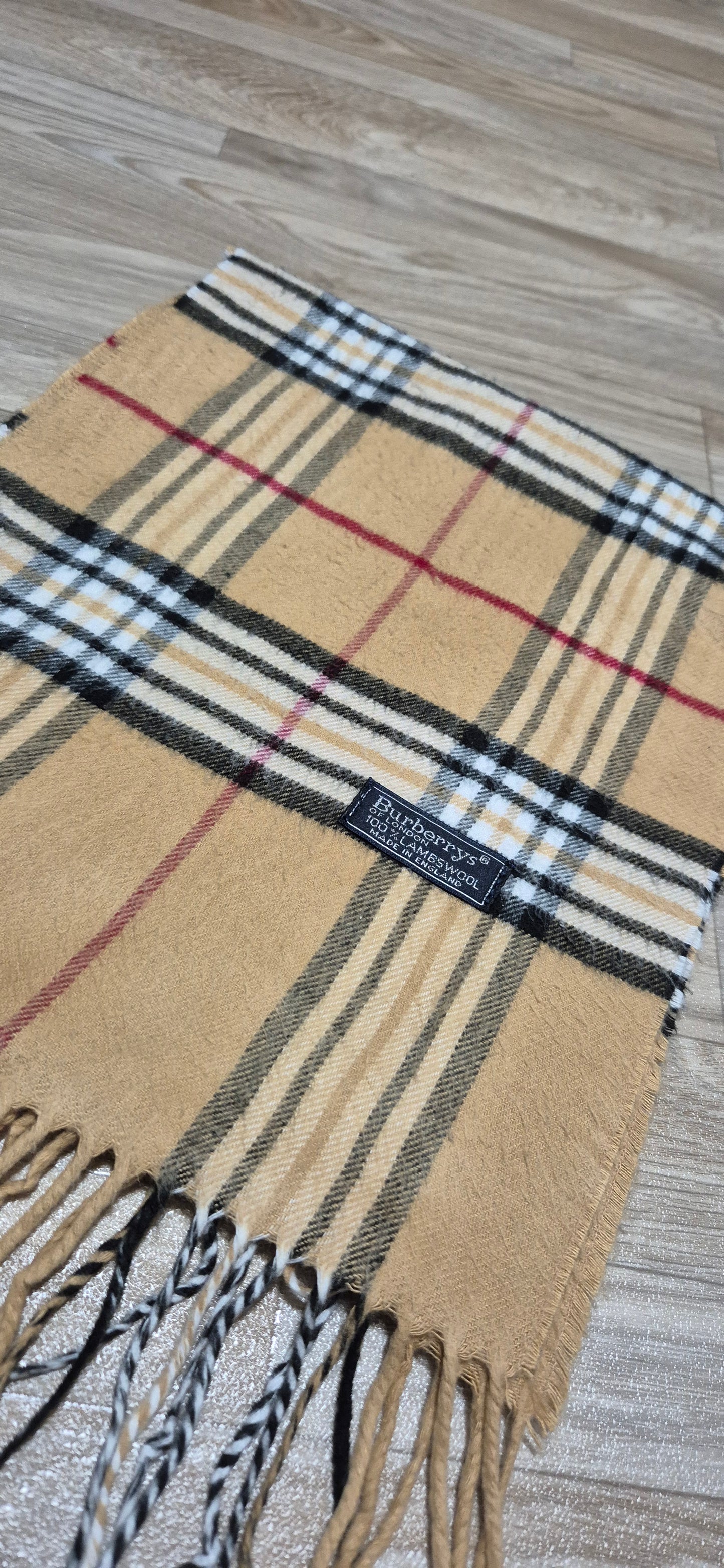 Burberry Vintage Designer schal 90er
