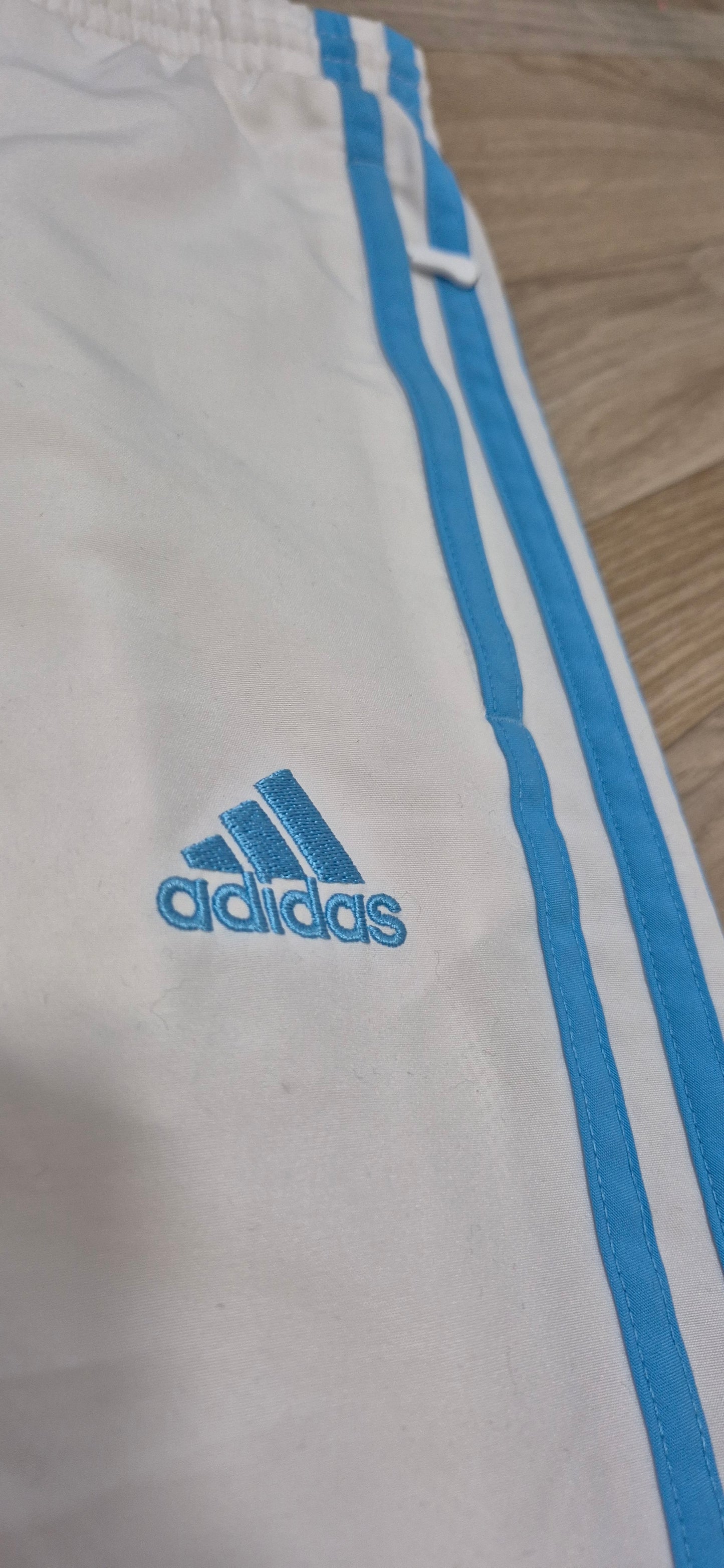 Adidas Marseille Vintage Trainingsanzug Tracksuit 2008 Weiss/Blau