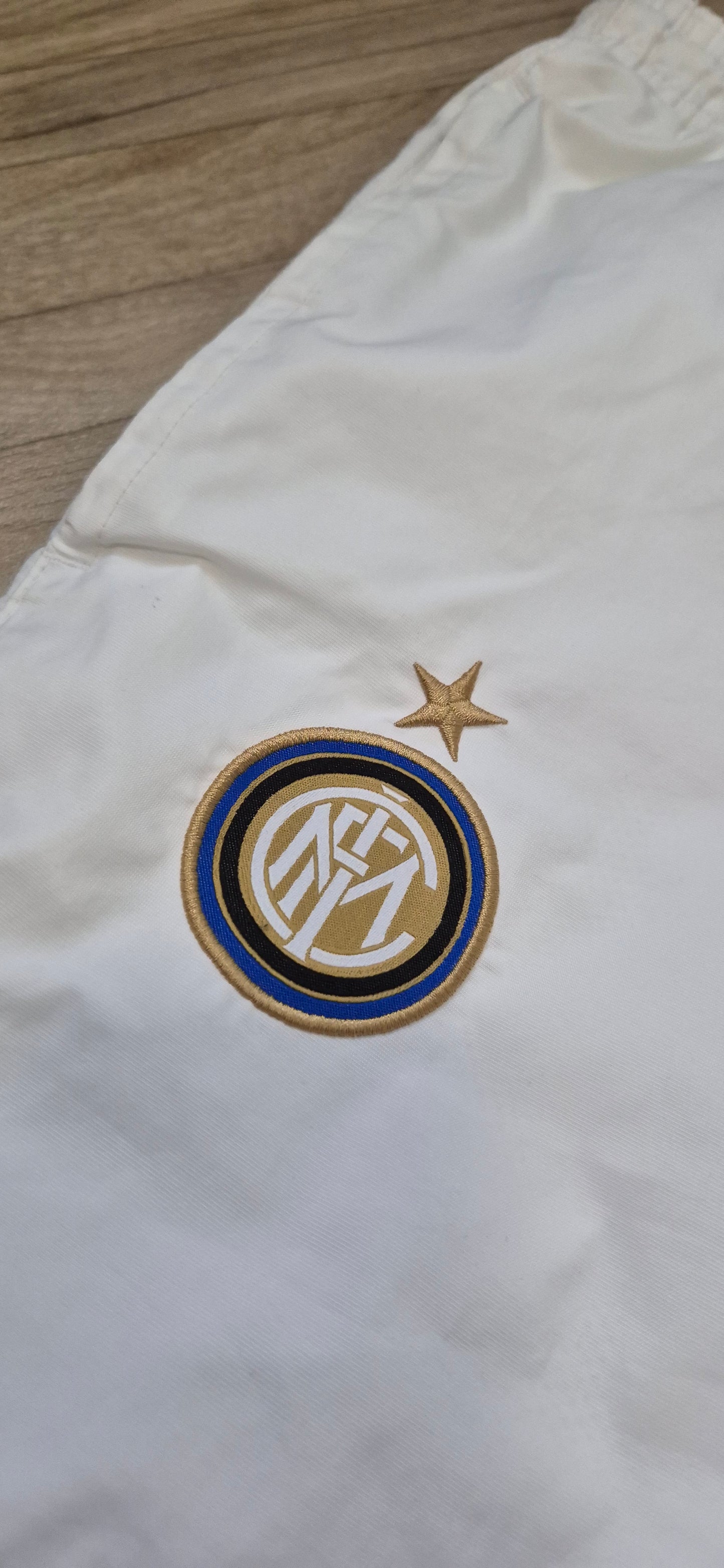 Nike Inter Mailand Vintage Trainingsanzug y2k 2000er Weiss/Blau