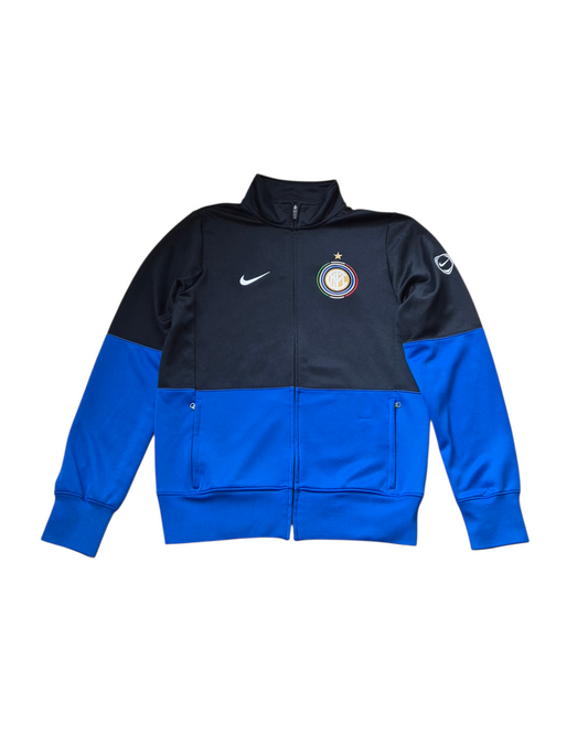 Nike Inter Mailand Vintage Trainingsjacke y2k 2000er Schwarz/Blau
