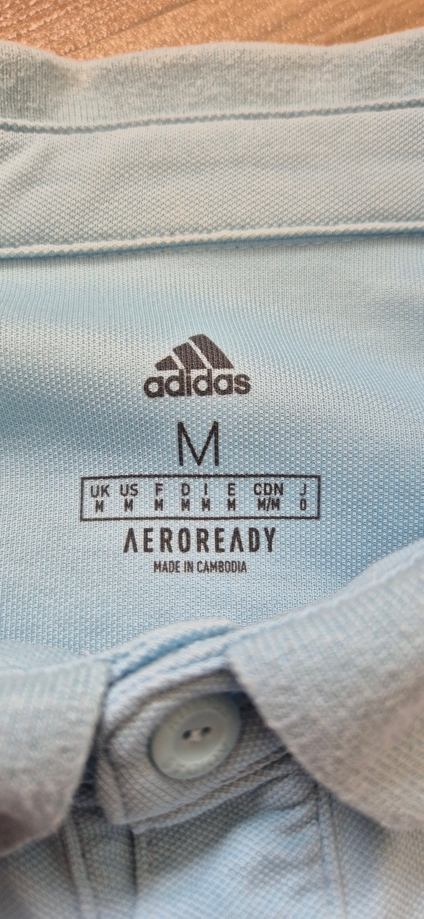 Adidas X Ajax Amsterdam Poloshirt Babyblau 2020