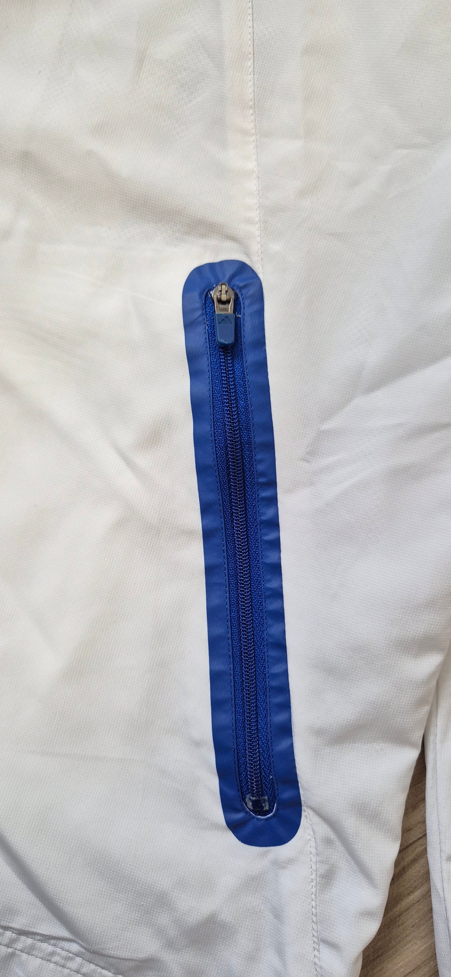 Adidas Real Madrid Vintage Trainingsanzug y2k 2000er Weiss/Blau/Schwarz