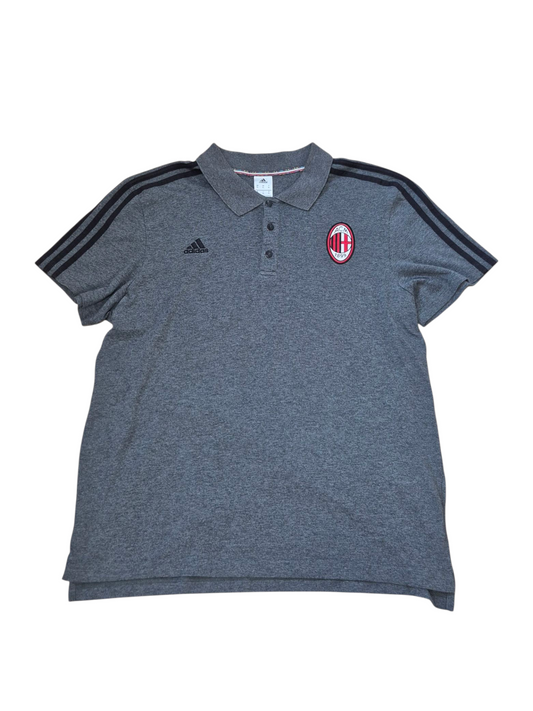 Adidas X Ac Milan Poloshirt Grau