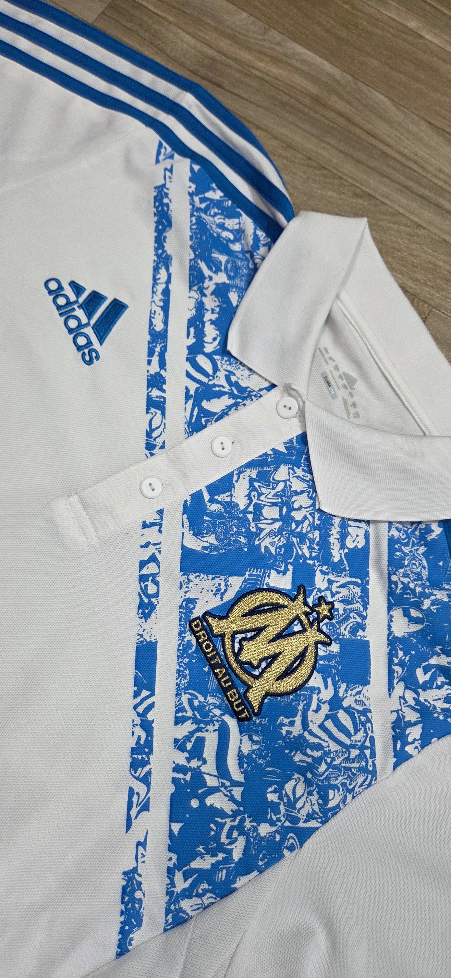 Adidas Marseille Vintage Poloshirt "Grafitti" 2011