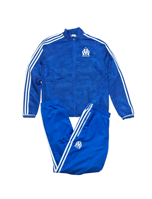 Adidas Olympique Marseille Vintage Tracksuit Trainingsanzug 2015