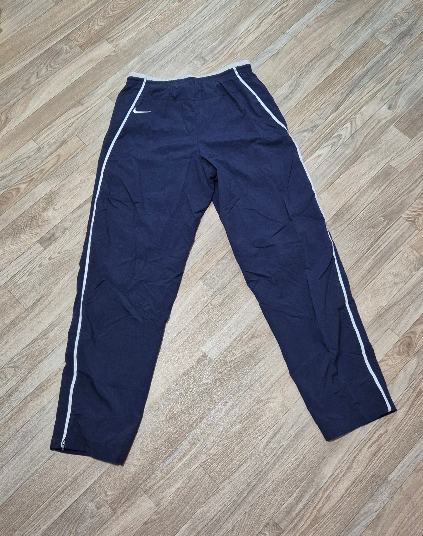 Nike Vintage Trainingsanzug Tracksuit 2000er Y2k Blau/Weiss