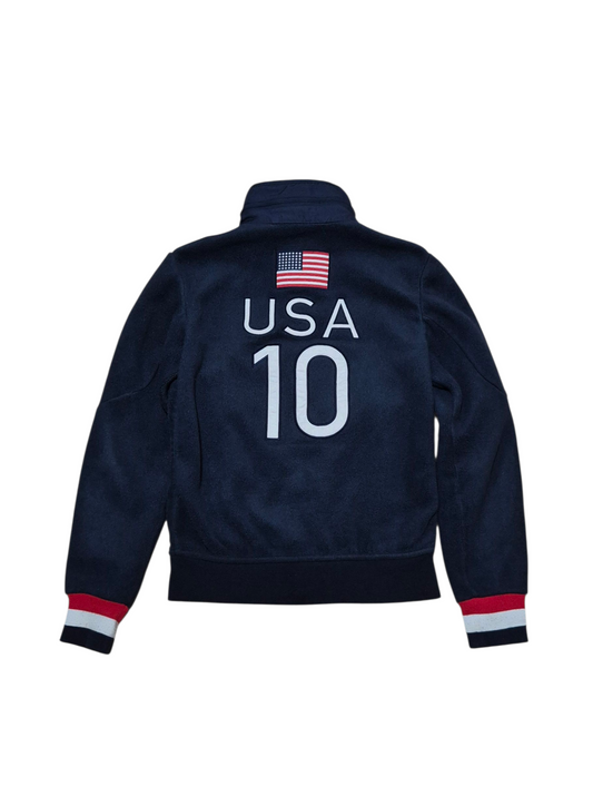 Ralph lauren Big Pony Fleecejacke USA Vintage