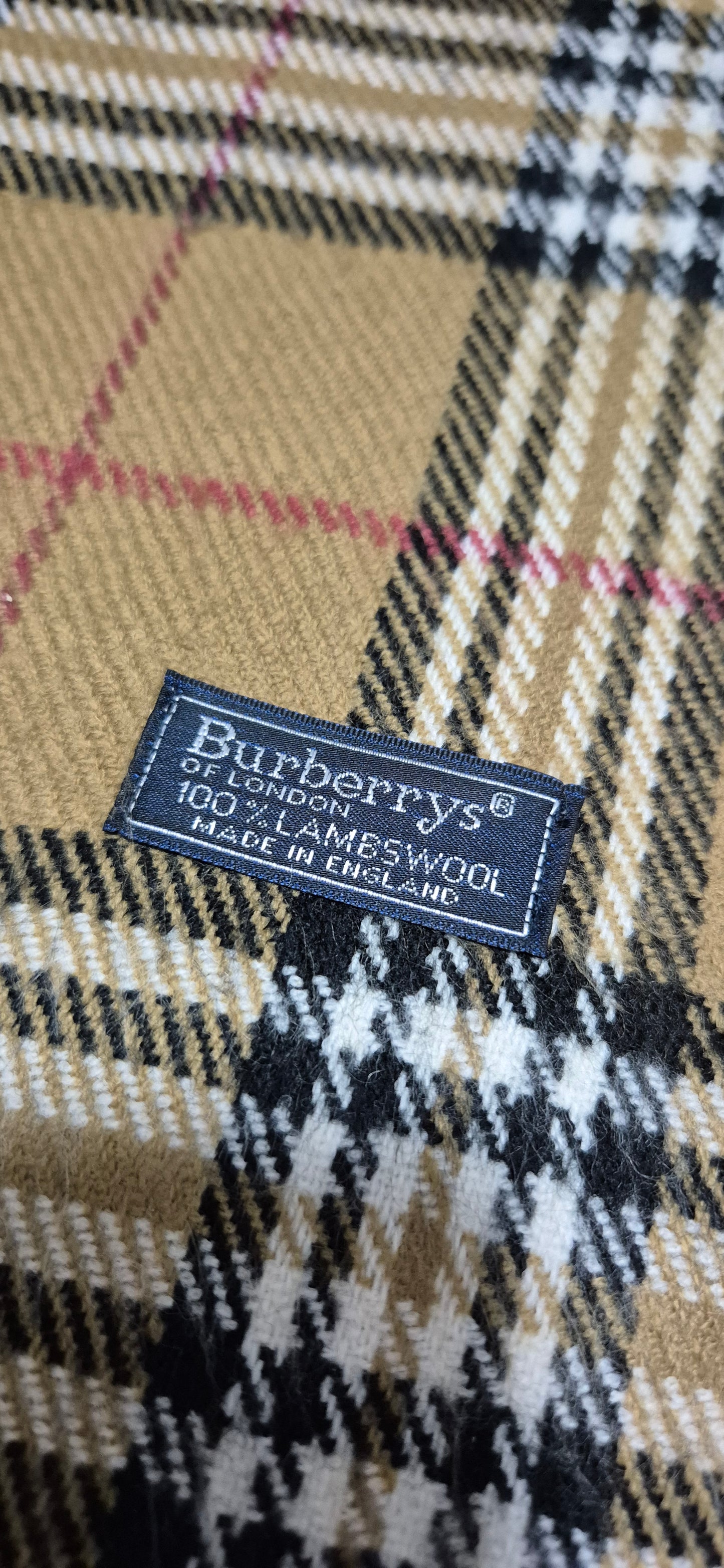 Burberry Vintage Designer schal 90er