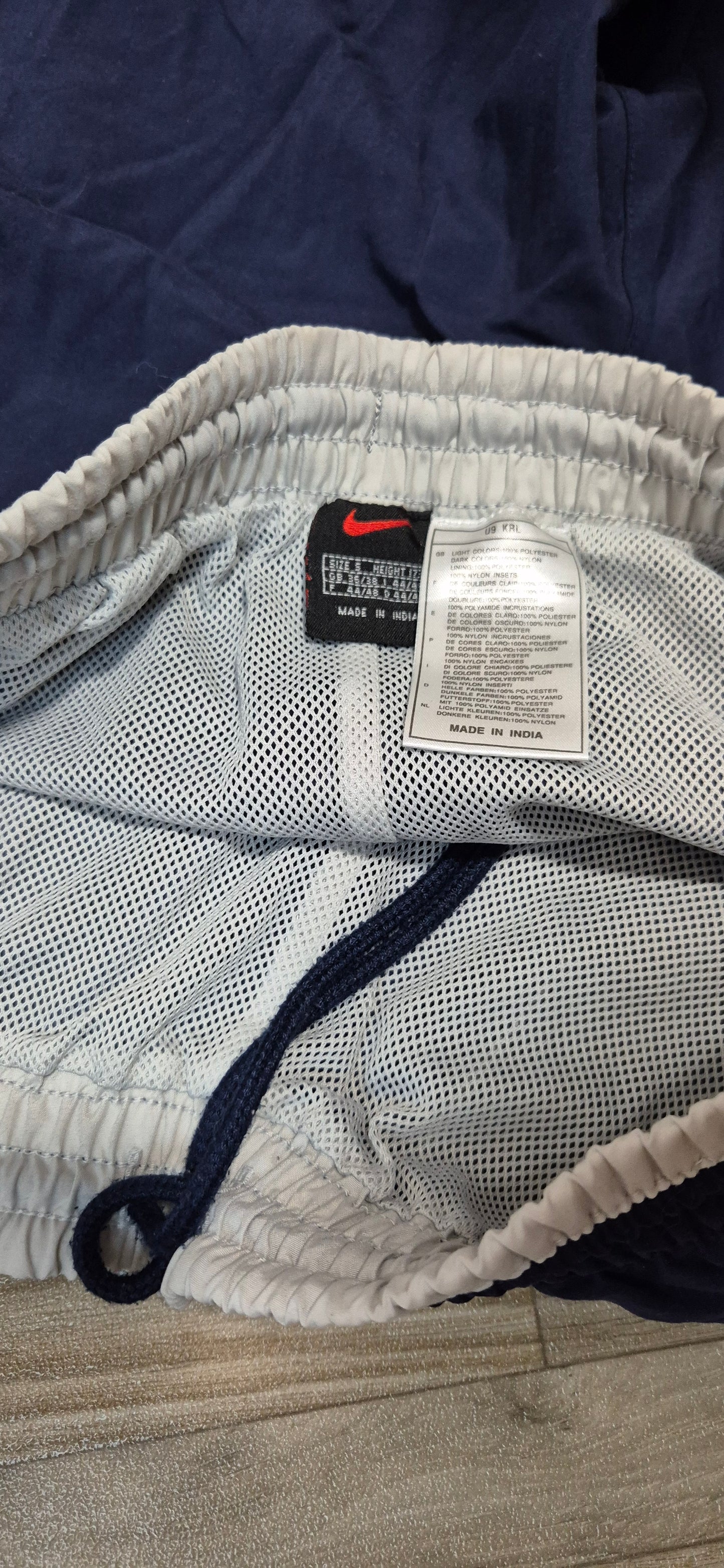 Nike Vintage Trainingsanzug Tracksuit 2000er Y2k Blau/Weiss