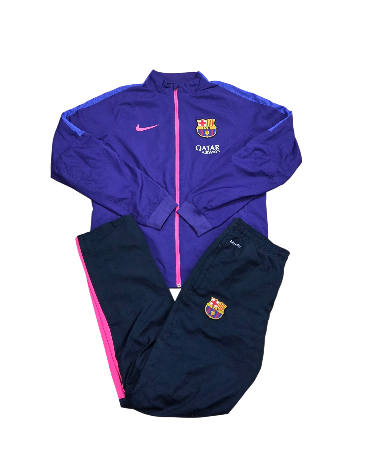 Nike Barcelona Vintage Traningsanzug Tracksuit 2014/15