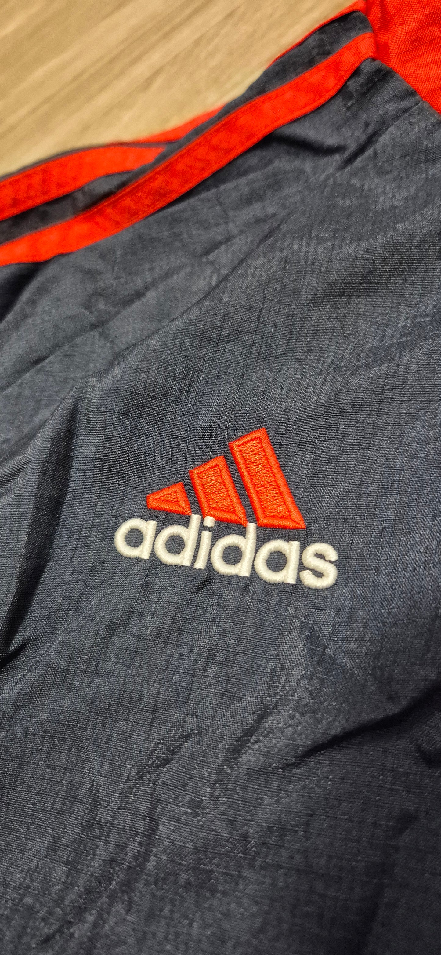 Adidas FC Bayern München Vintage Style Trainingsanzug Tracksuit 2021 Blau/Rot