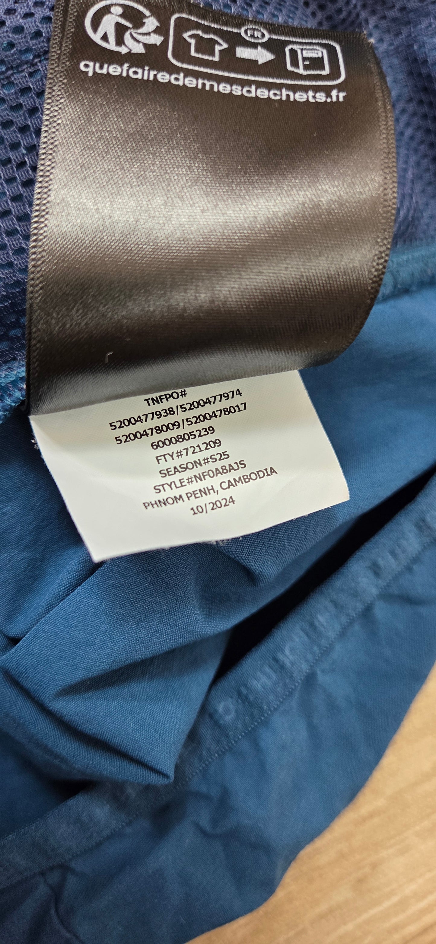 North Face Tracksuit Trainingsanzug Petrol Blau