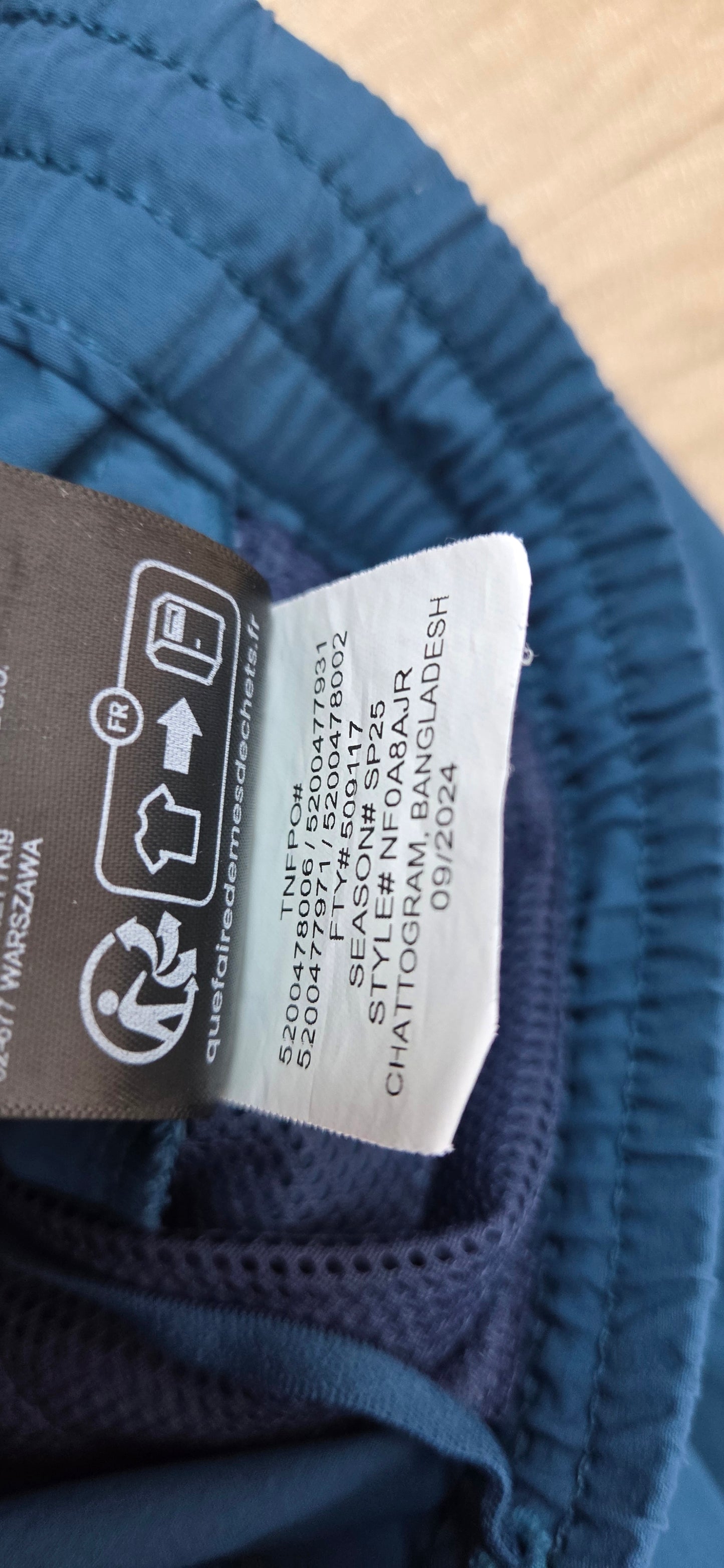 North Face Tracksuit Trainingsanzug Petrol Blau