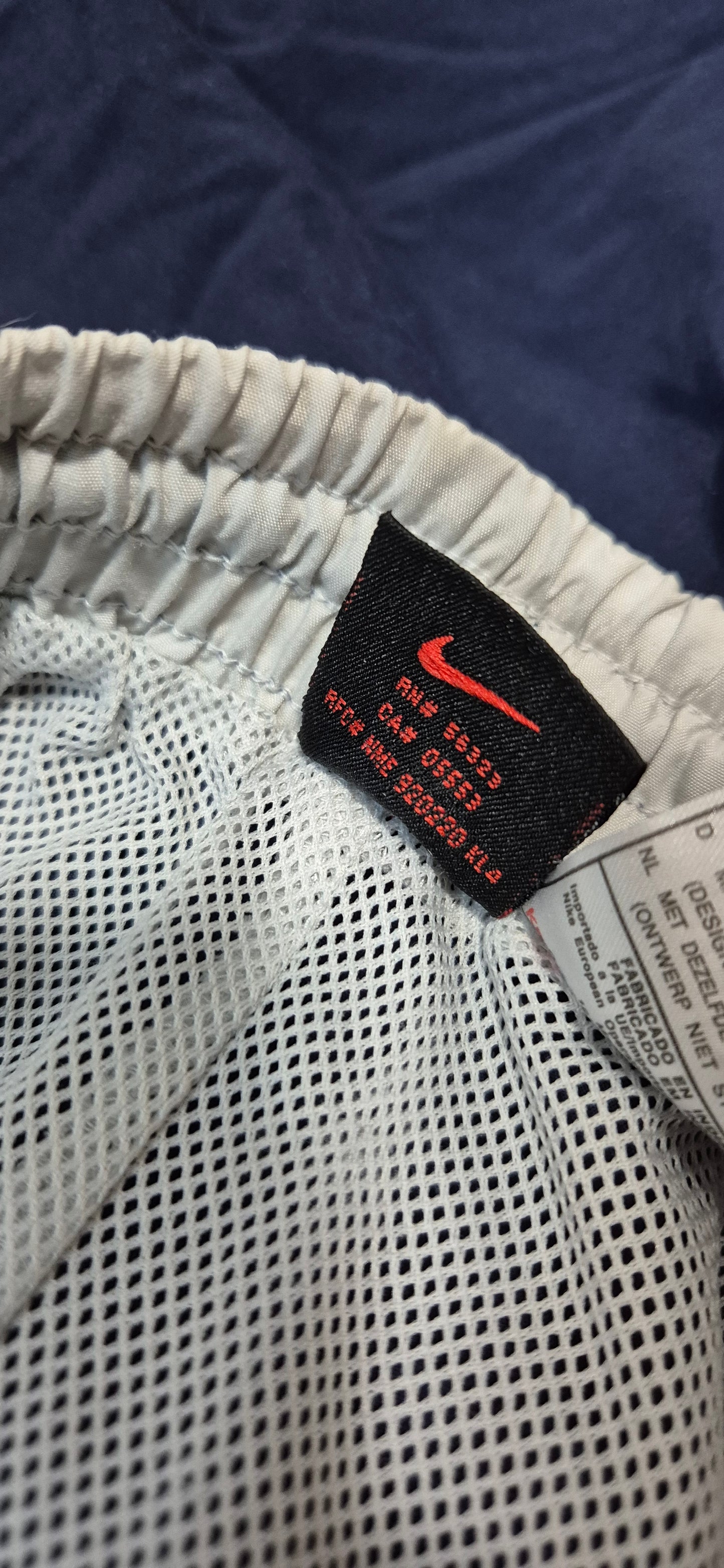 Nike Vintage Trainingsanzug Tracksuit 2000er Y2k Blau/Weiss