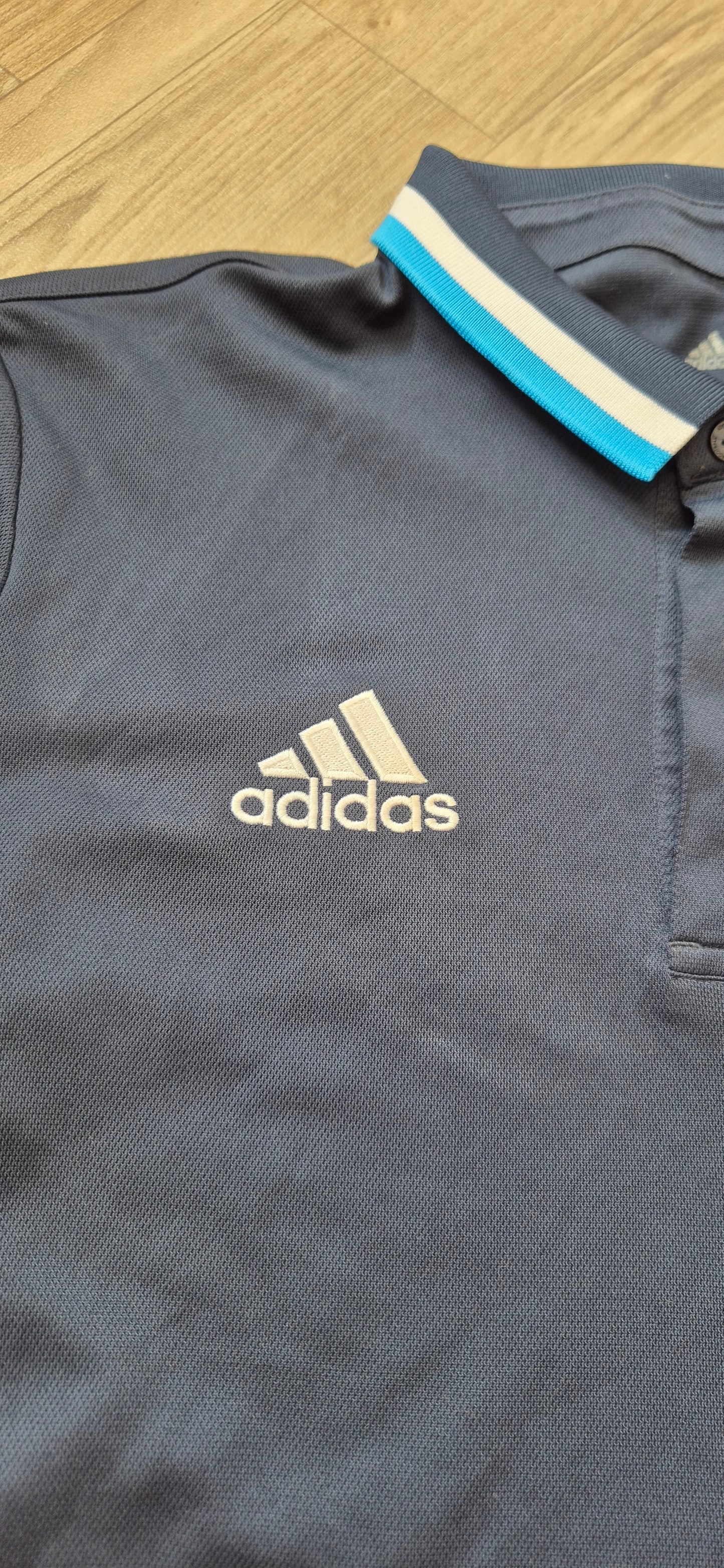 Adidas X Marseille Poloshirt Blau