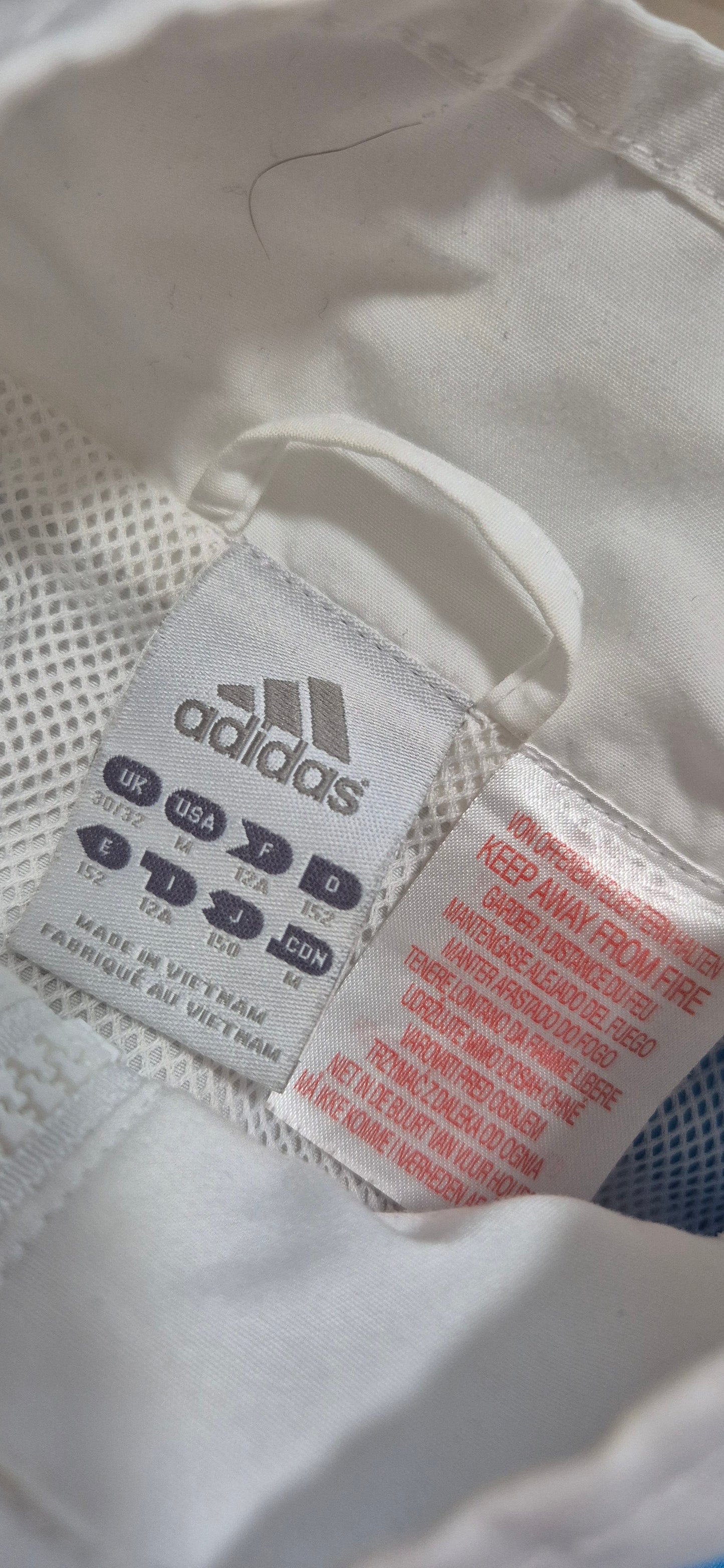 Adidas Marseille Vintage Trainingsanzug Tracksuit 2008 Weiss/Blau