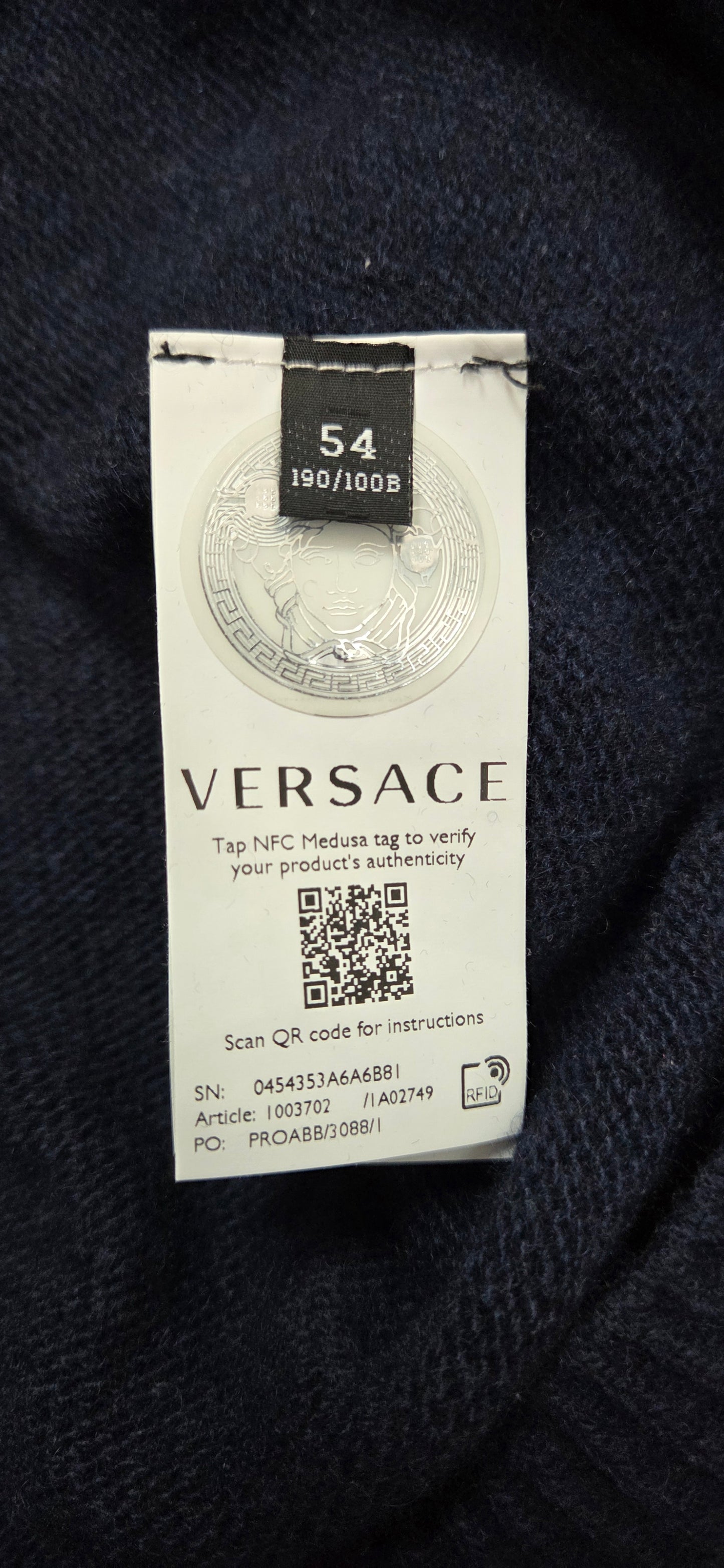 Versace Medusa Wollpullover